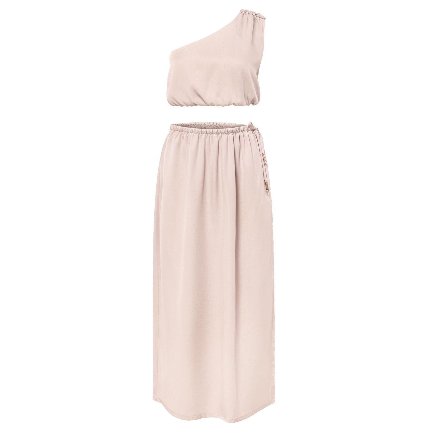 Mandragora Women's Neutrals Two-piece Set Beige Milo Dress In Beige