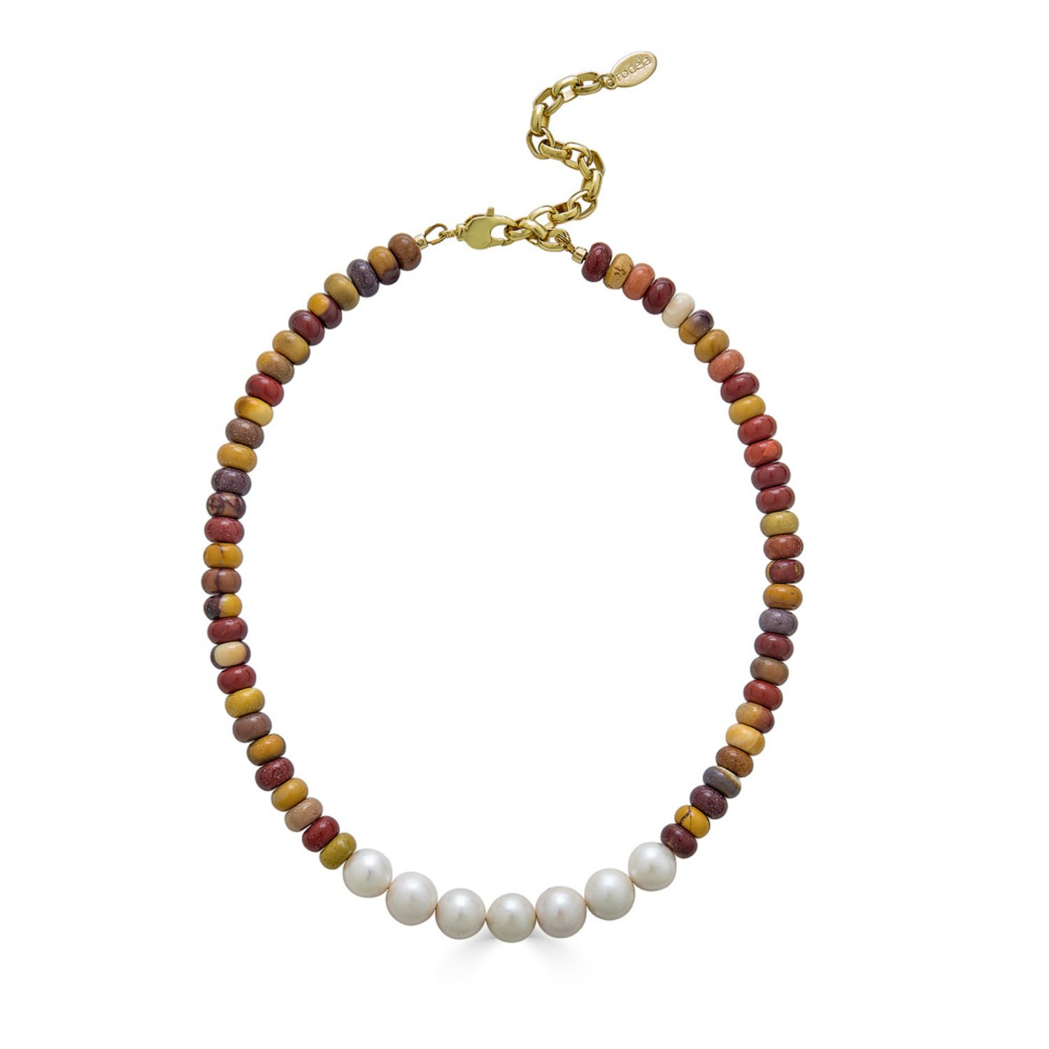 Women’s Bruna Mookaite And Freshwater Pearl Necklace Rodela