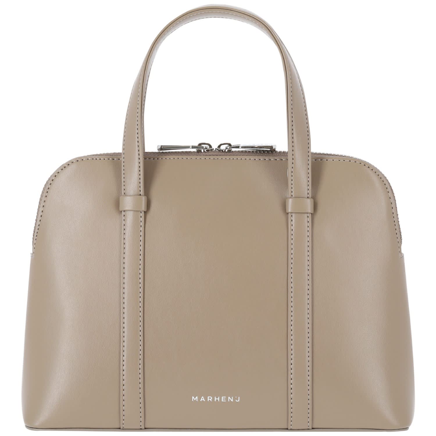 ◆MARHEN.J◆ Hazel Apple Leather Classic Top Handle Bag MJ10 APPLE LEATHER] HAZEL - MARHEN.J