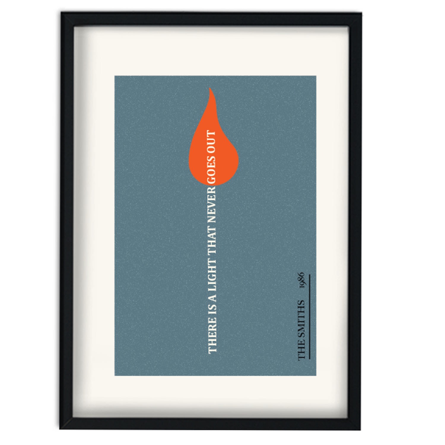 There Is A Light That Never Goes Out The Smiths Inspired Retro Giclée Art Print A3 297 X 420Mm Fanclub