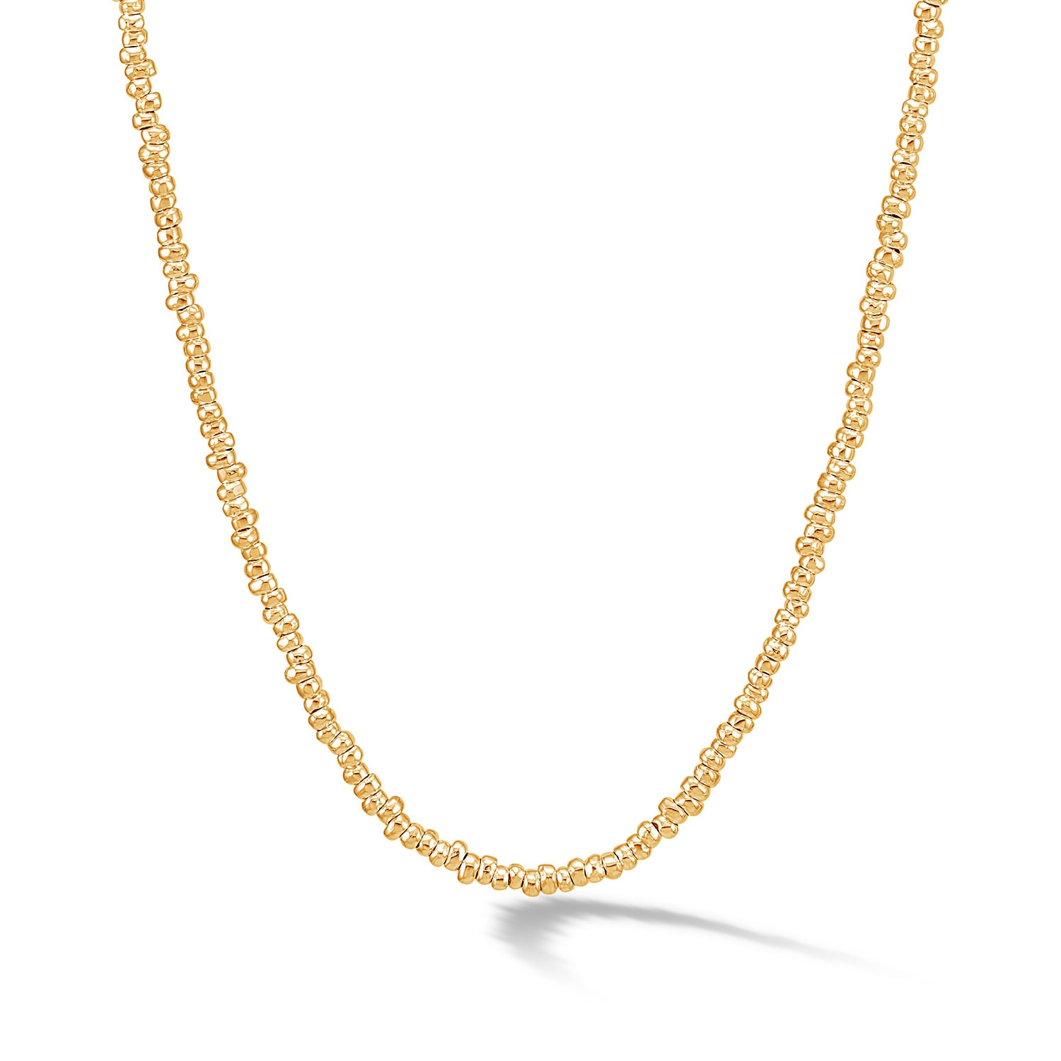 Women’s Gold Signature Small Nugget Necklace In Vermeil Dower & Hall