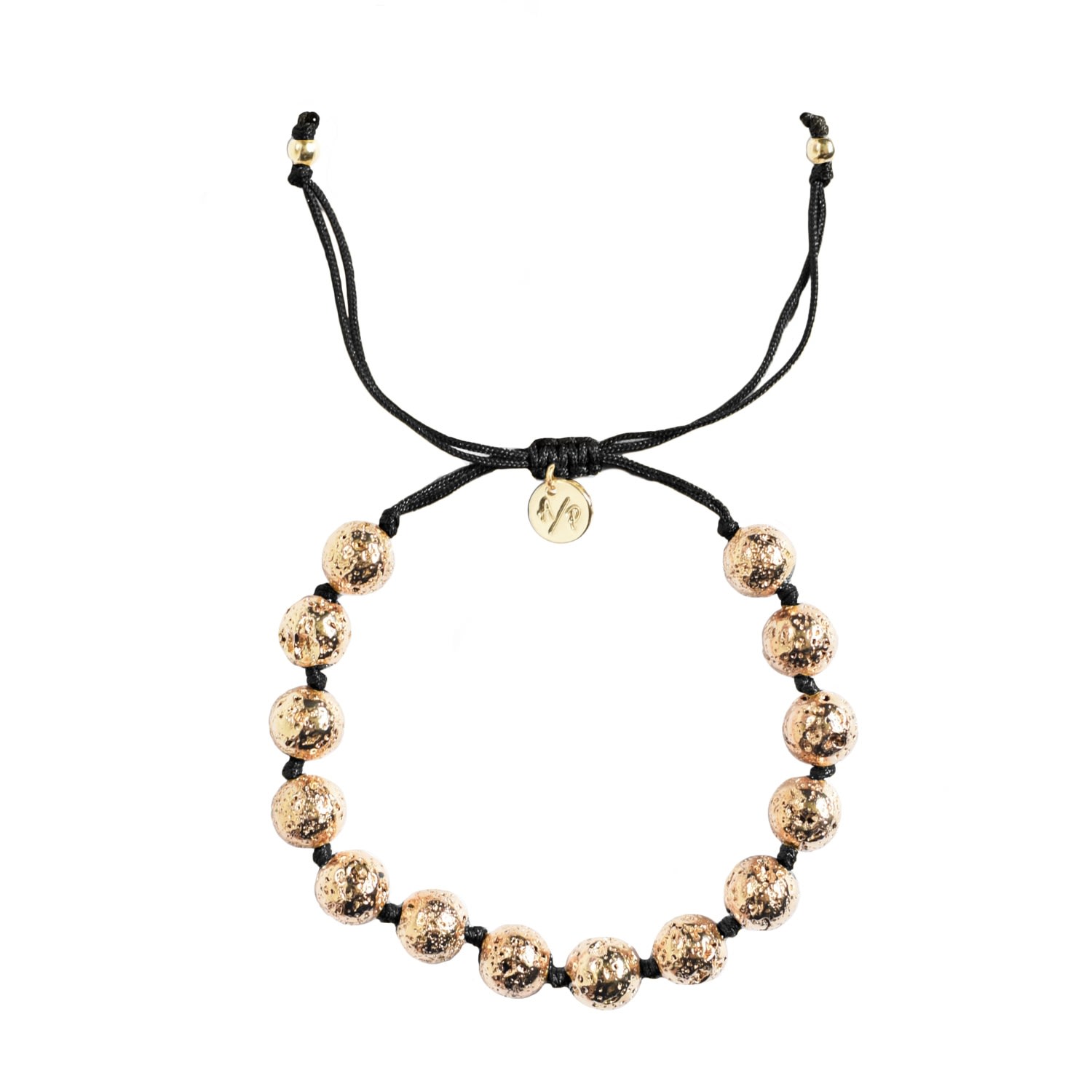 Adriana Pappas Designs Women's Bella Bracelet On Colored Cord - Black In Black