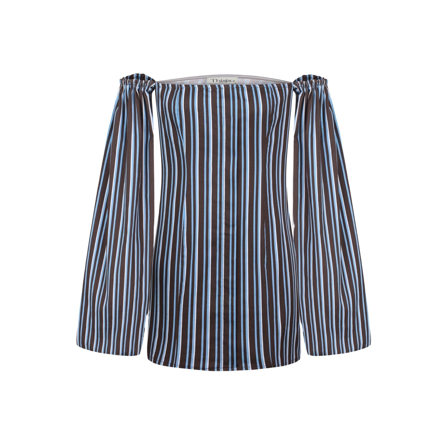 Thisisu Collection Women's Kaia Mini Dress - Striped In Multi