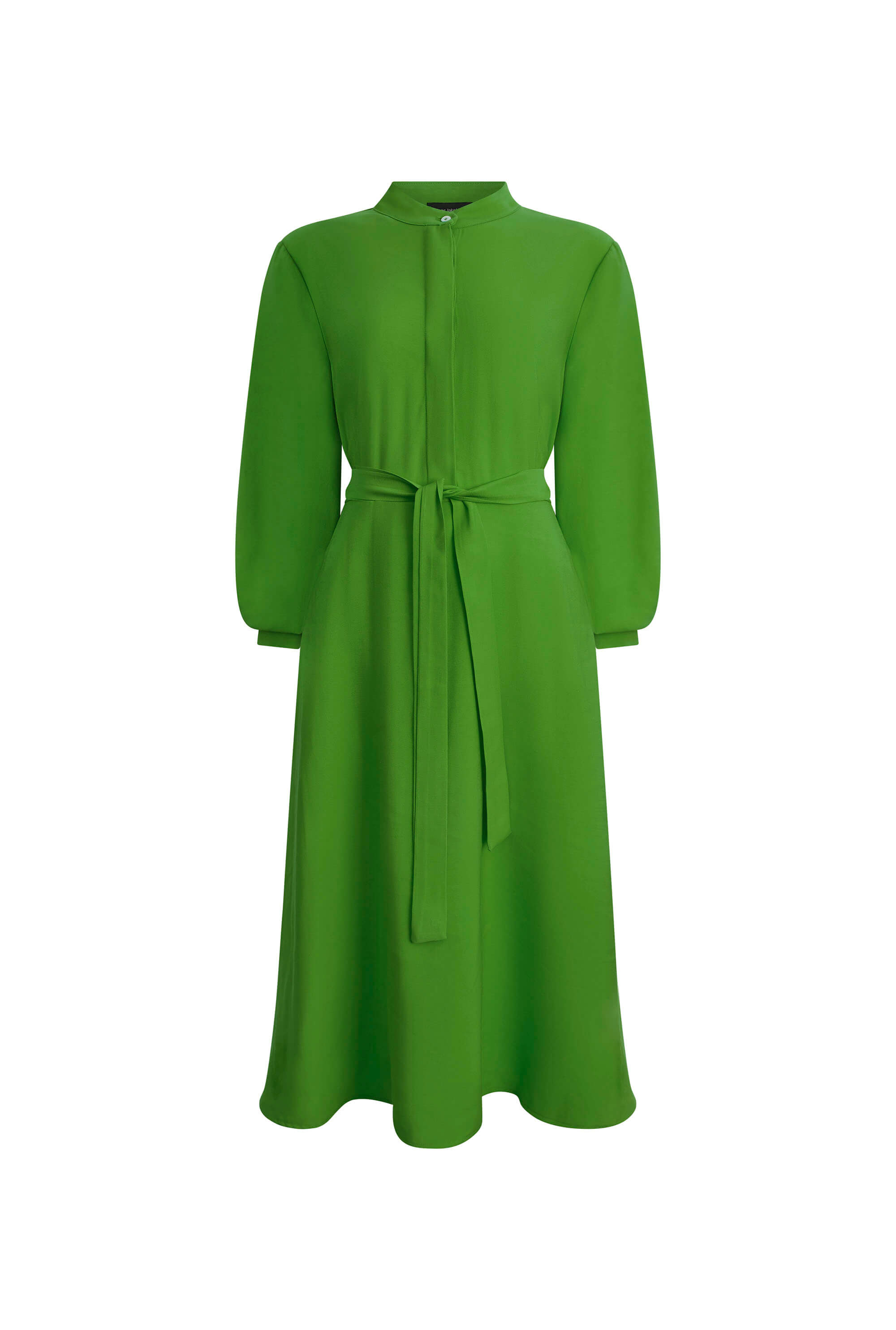 James Lakeland Women's Roll Sleeve Midi Dress Green