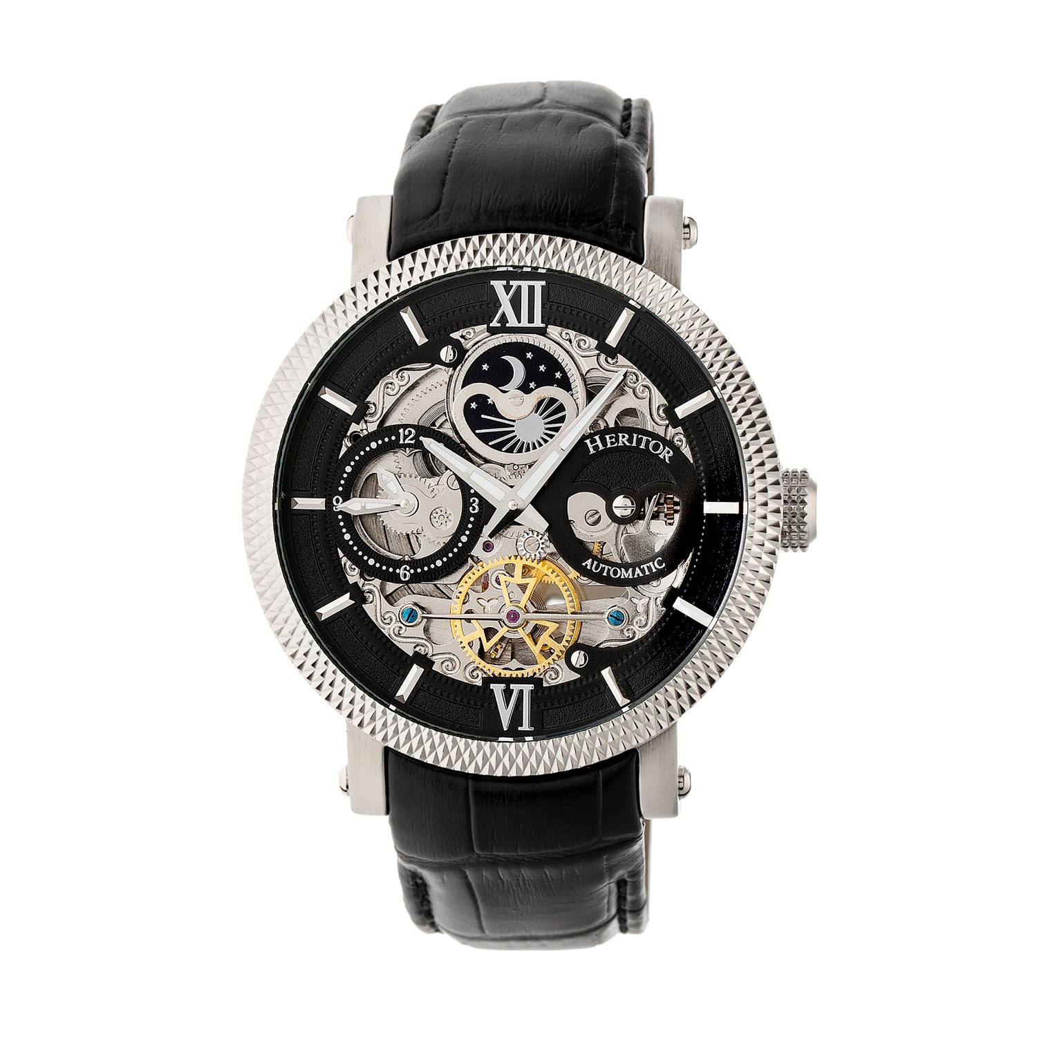 Heritor aries skeleton automatics deals