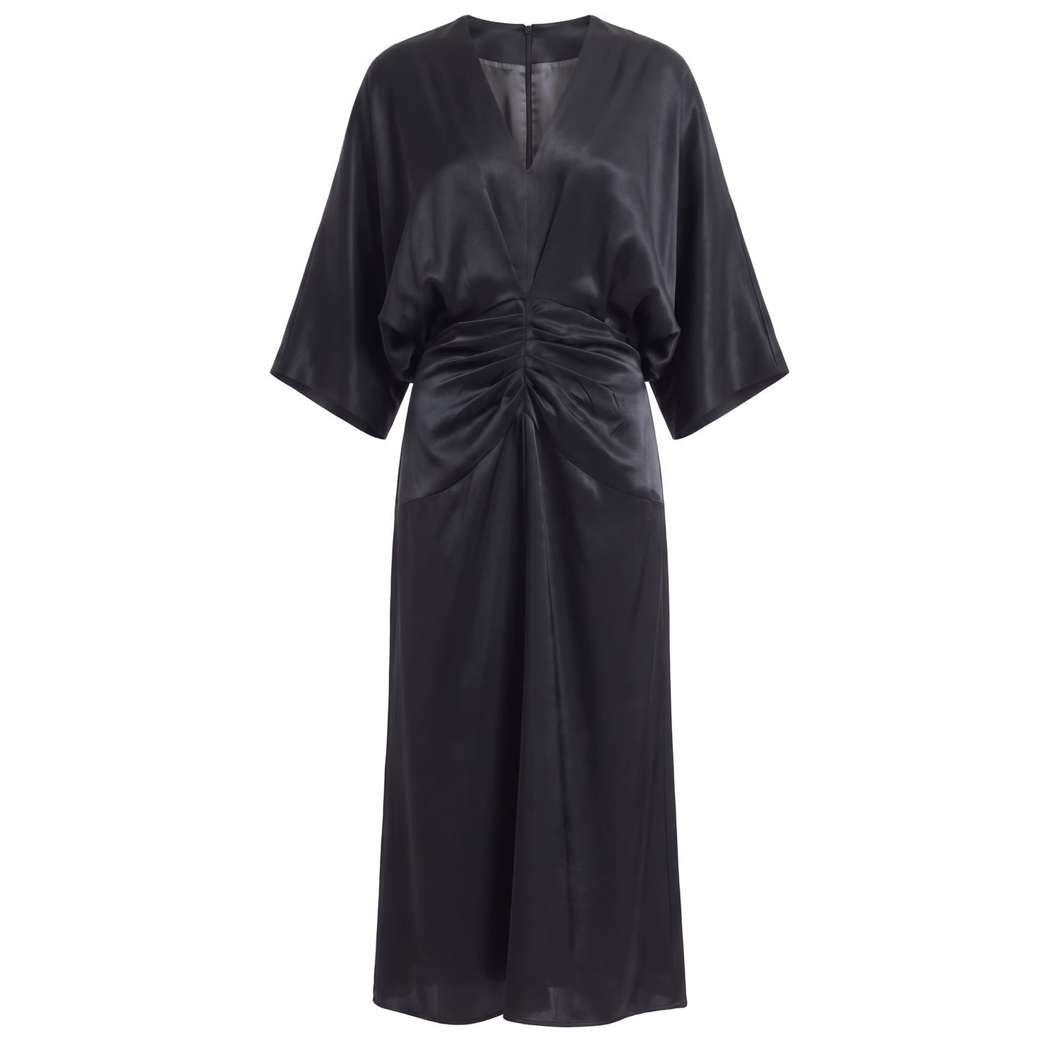 Concept A Trois Women's Limited Edition Black Edit Dress With Kimono Sleeves