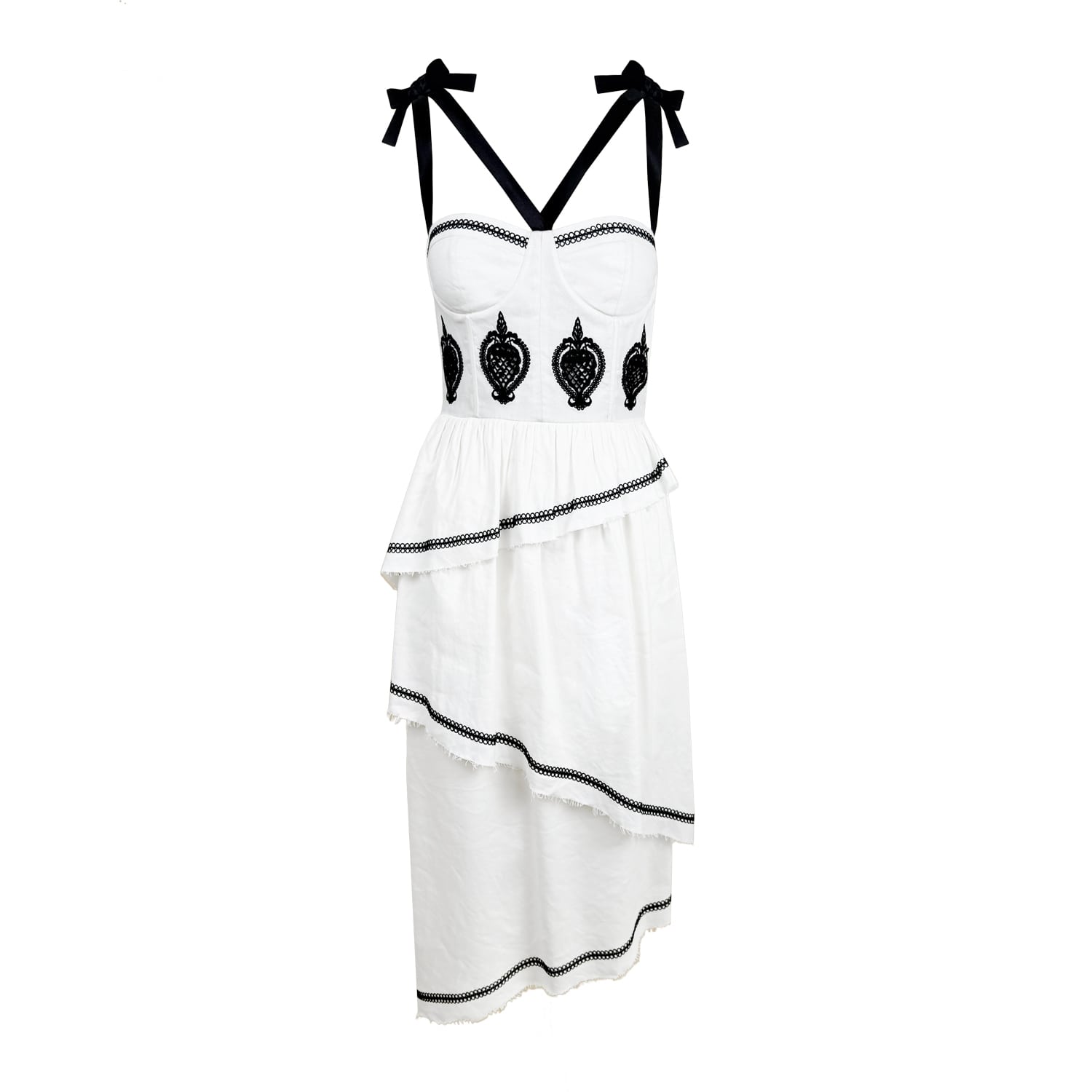 Contessa Mills Women's White Bridget Dress In White