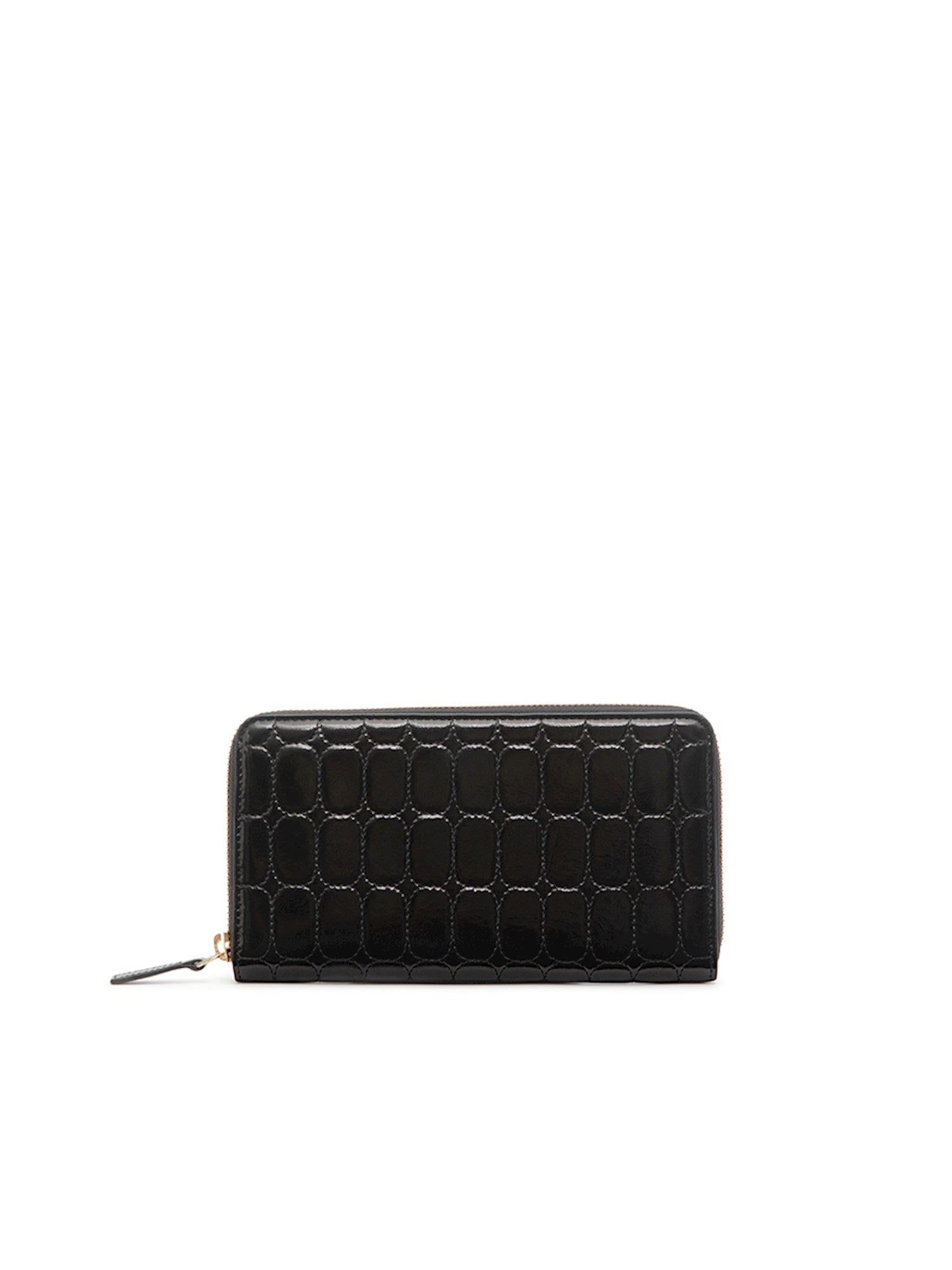 Women’s Iconic Big Wallet Patent Monogram Leather - Black Octogony