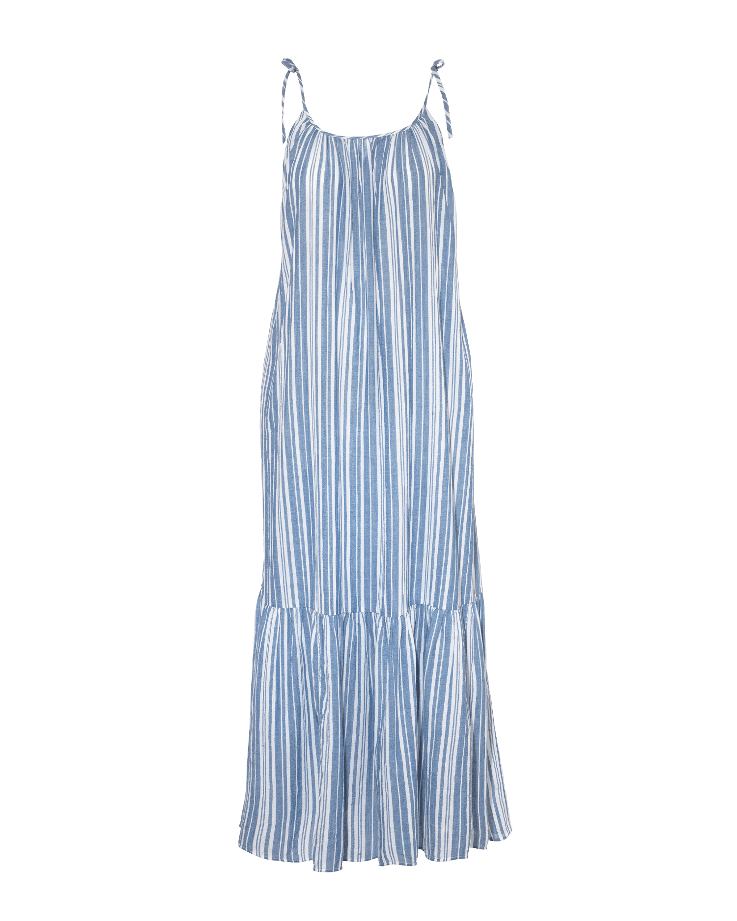 Nudea The Trapeze Dress In Blue