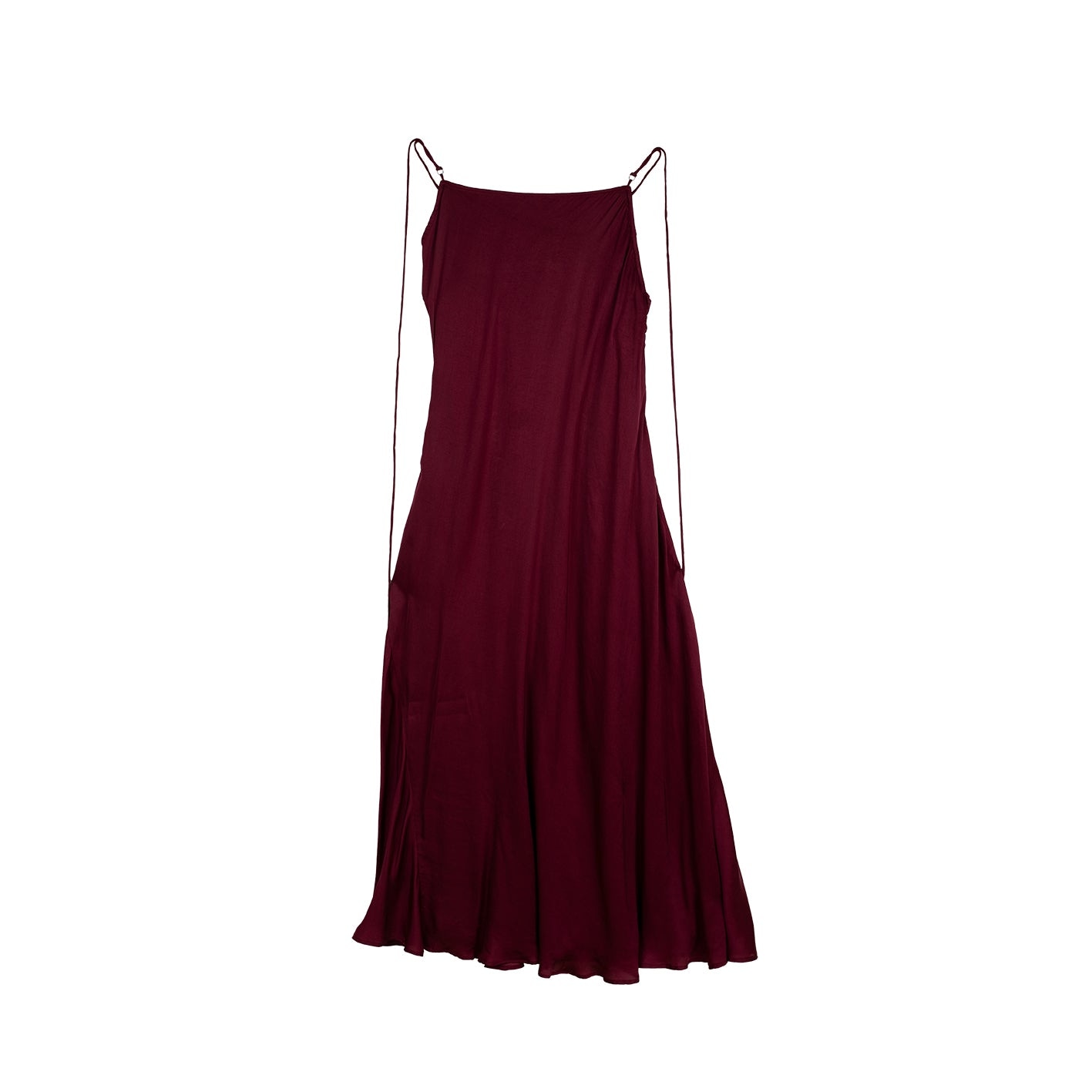 Lo Neel Women's Neutrals / Red Ely Ruby Dress In Red