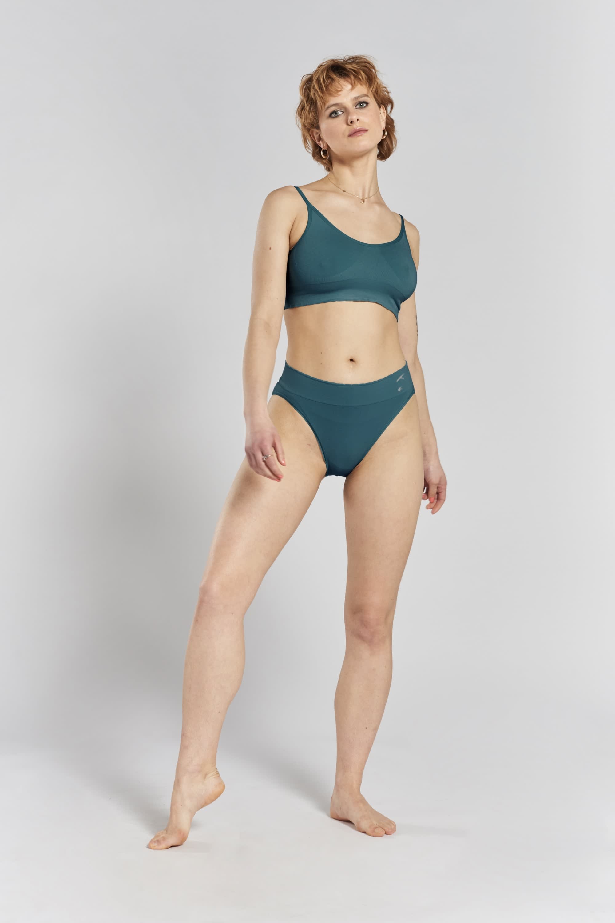 Peachaus seamless bralette peach stretch-bamboo - Acacia Shoreline