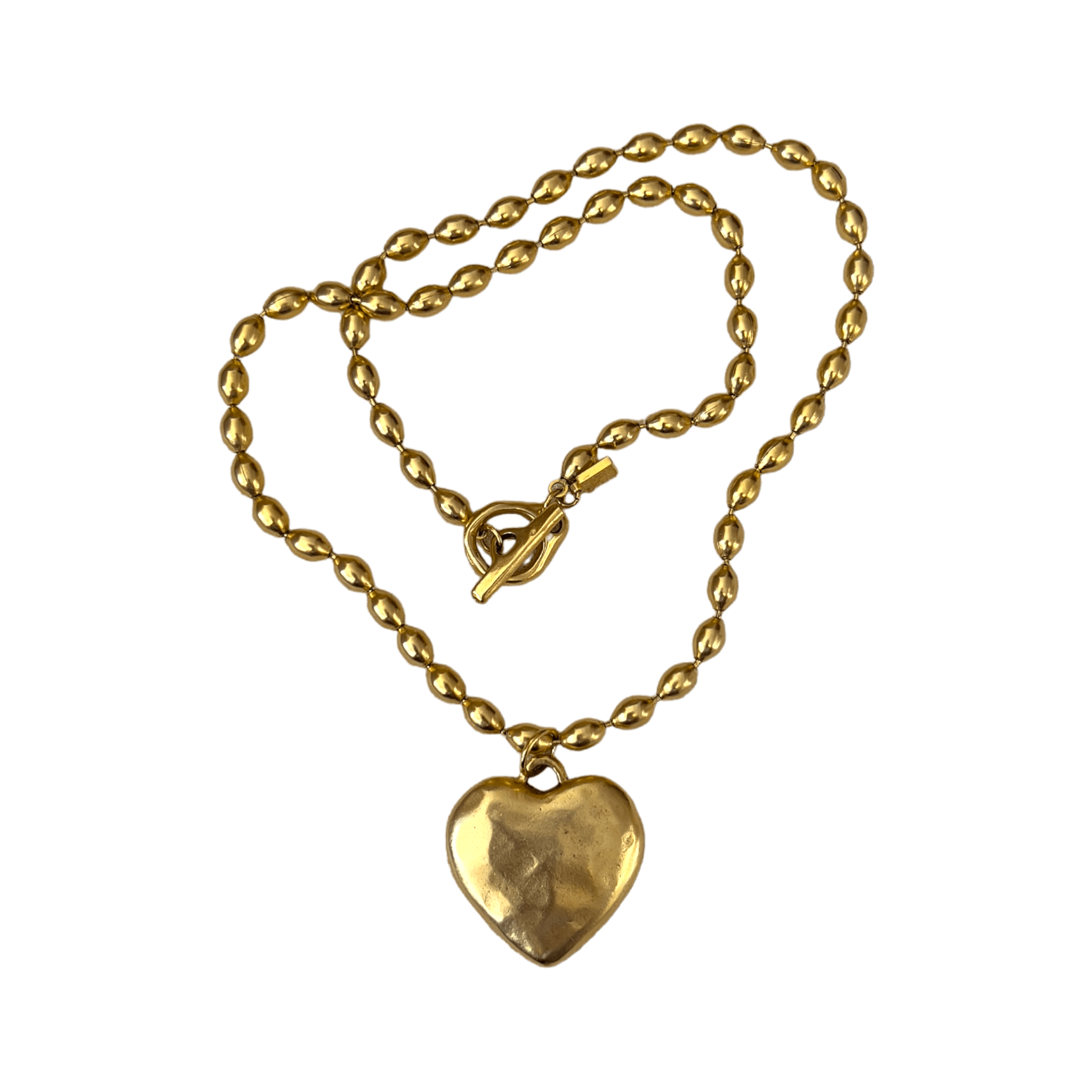 Sccollection Women's Cara Gold Heart Necklace In Gold