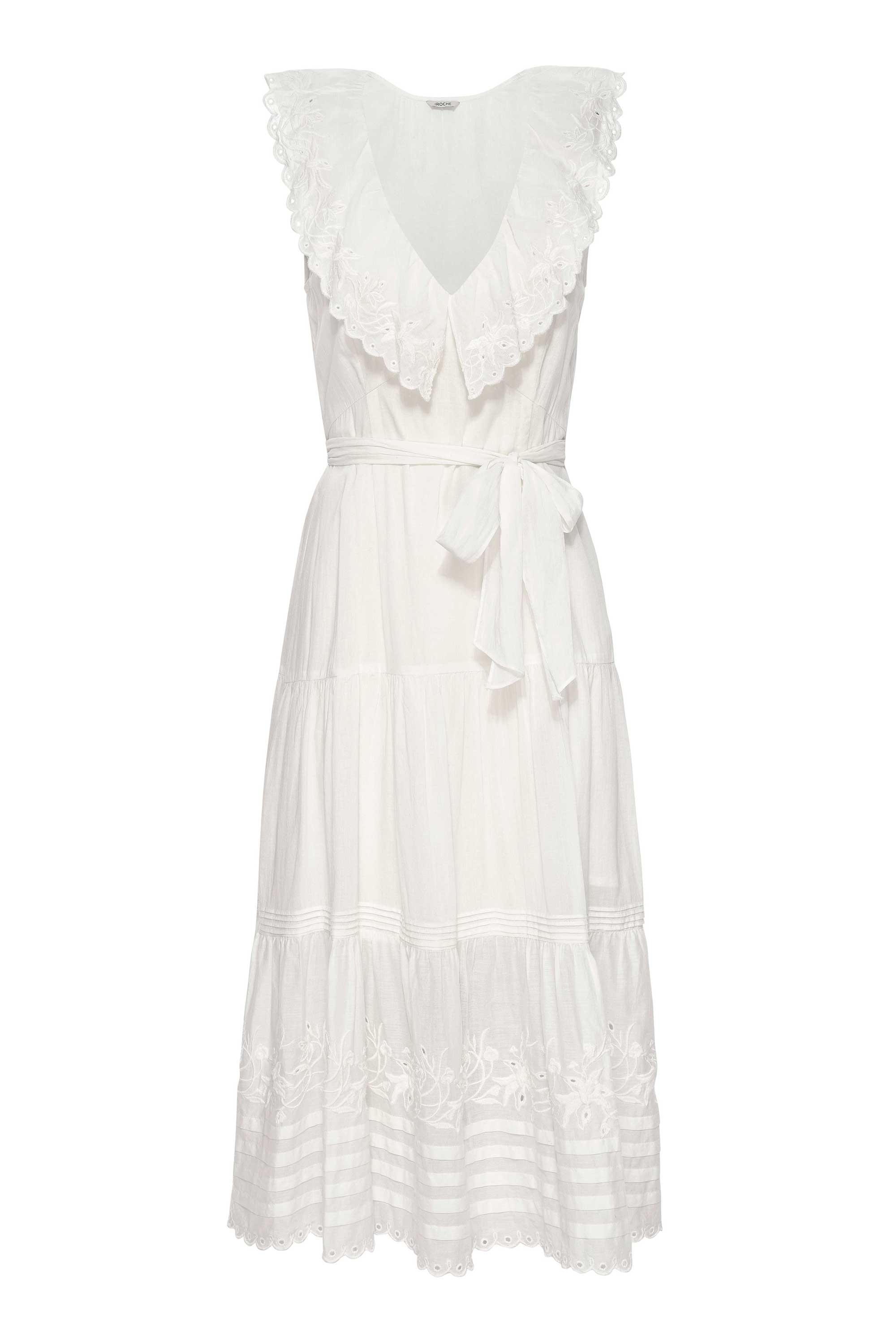 Women’s White Nightingale Dress - Milky Xxxs St. Roche