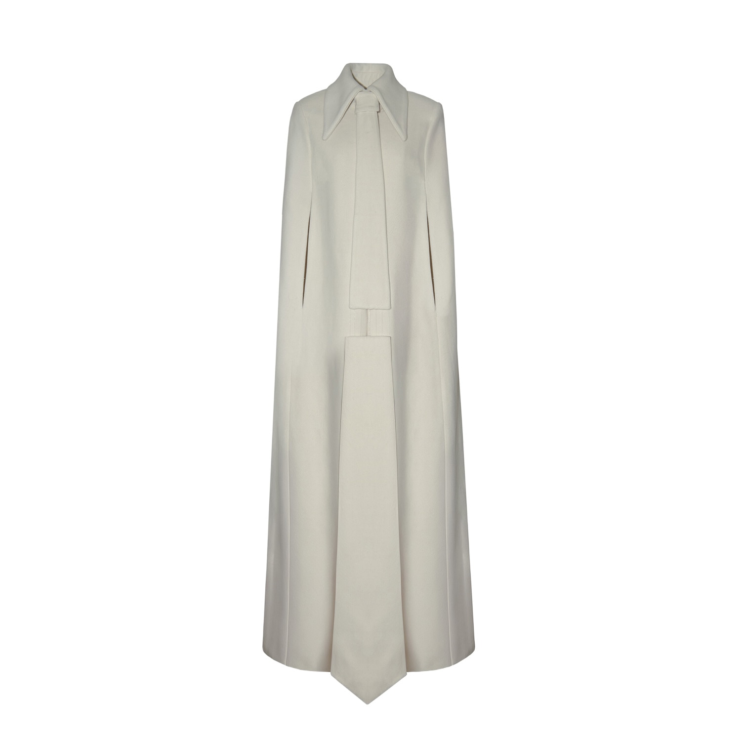 Vestiaire D'un Oiseau Libre Women's White Maxi Cashmere Coat