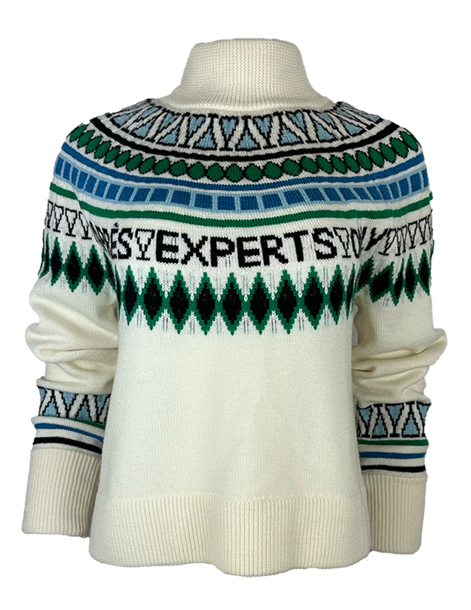 Après Experts Only Fair Isle Après Ski Sweater Color: Snow/ Multi