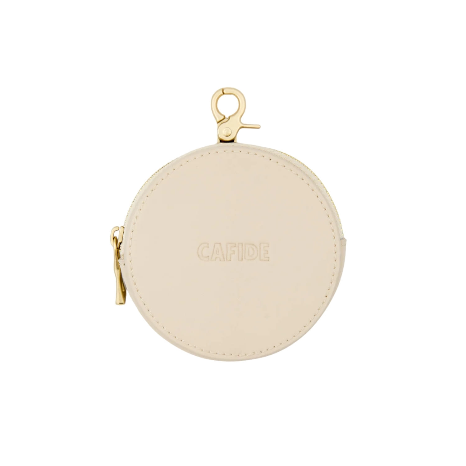 Neutrals Beige Vegan Leather Treat Bag, Jala | One Size | Cafide