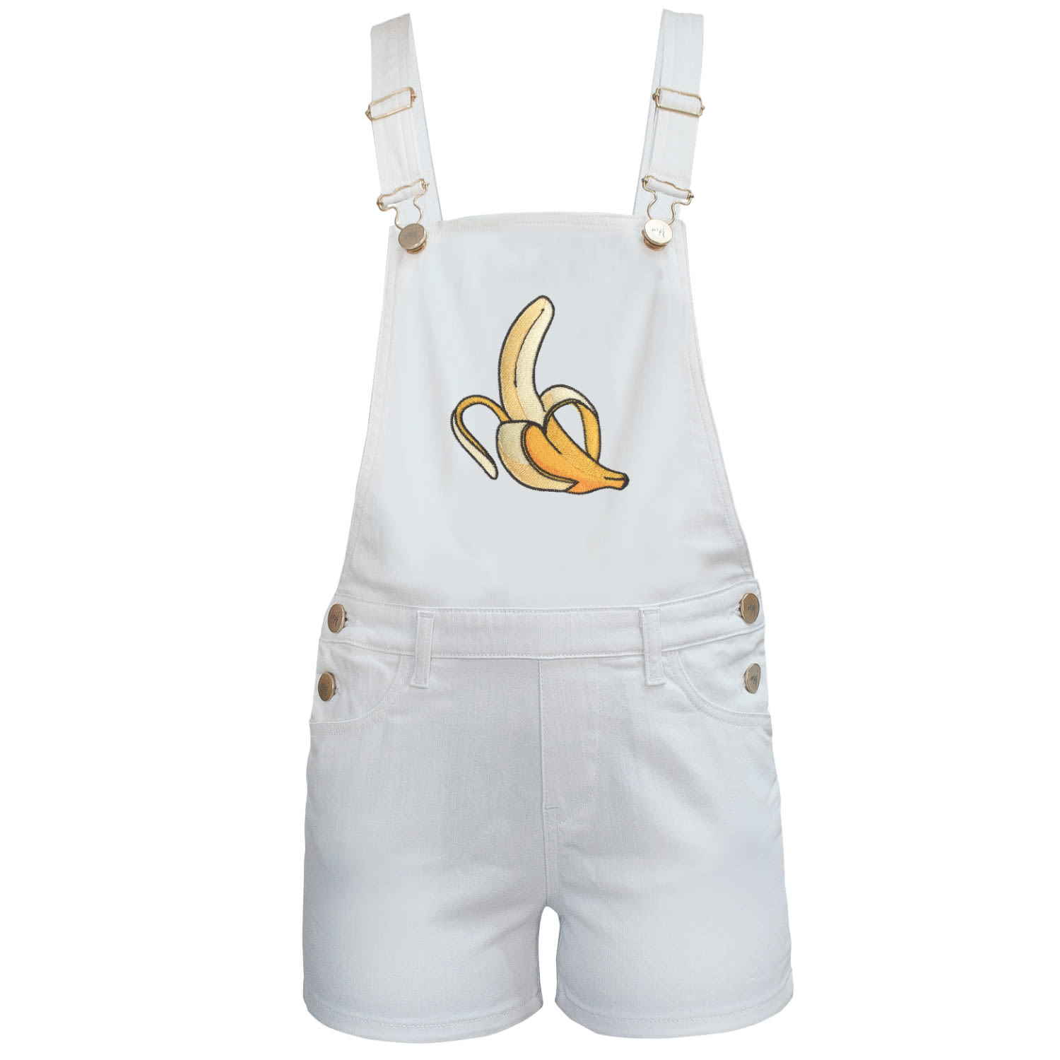 Yellow / Orange / White Funny Overalls 28" My Pair of Jeans