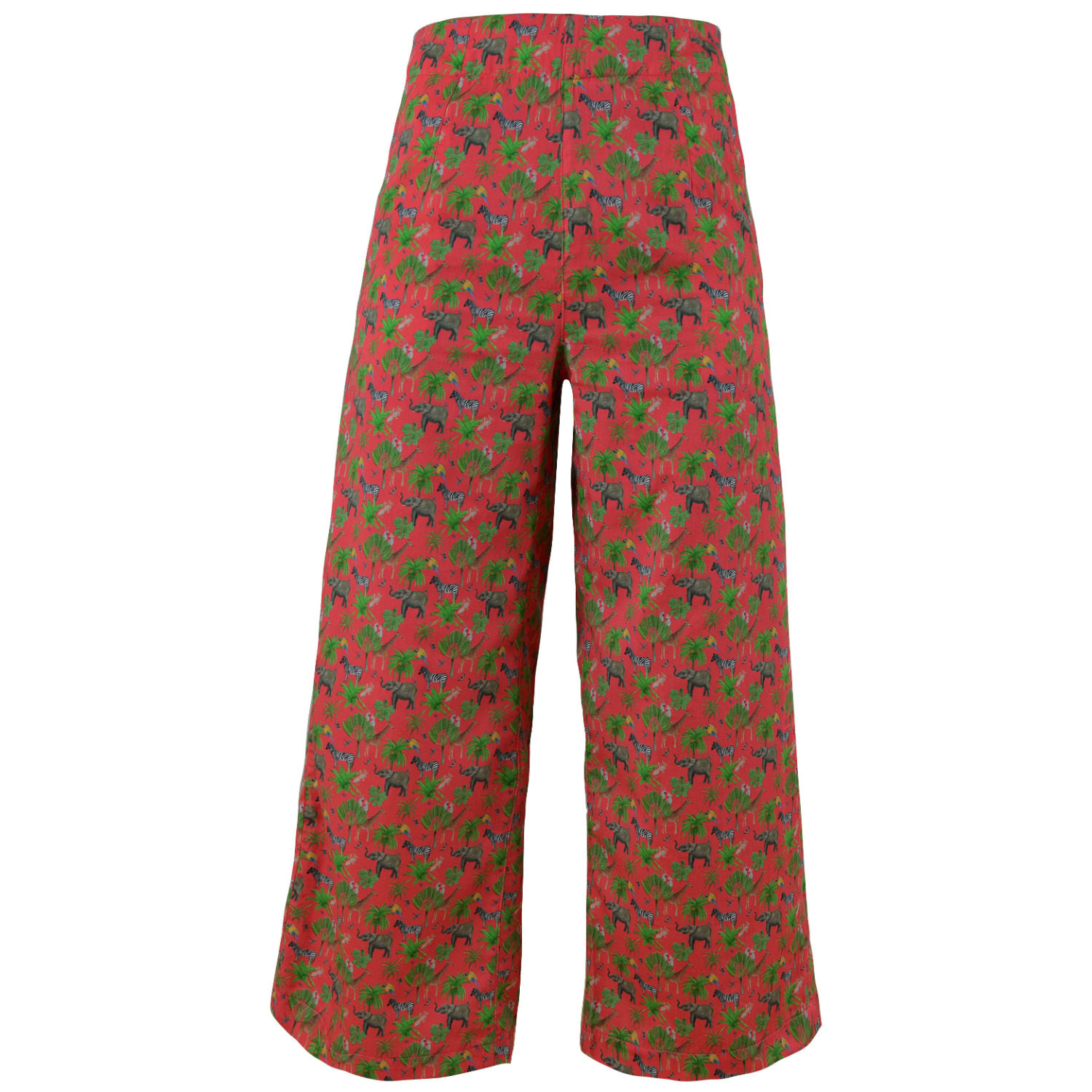 My Pair Of Jeans Women's Red Jaipur Wide-legs In Red