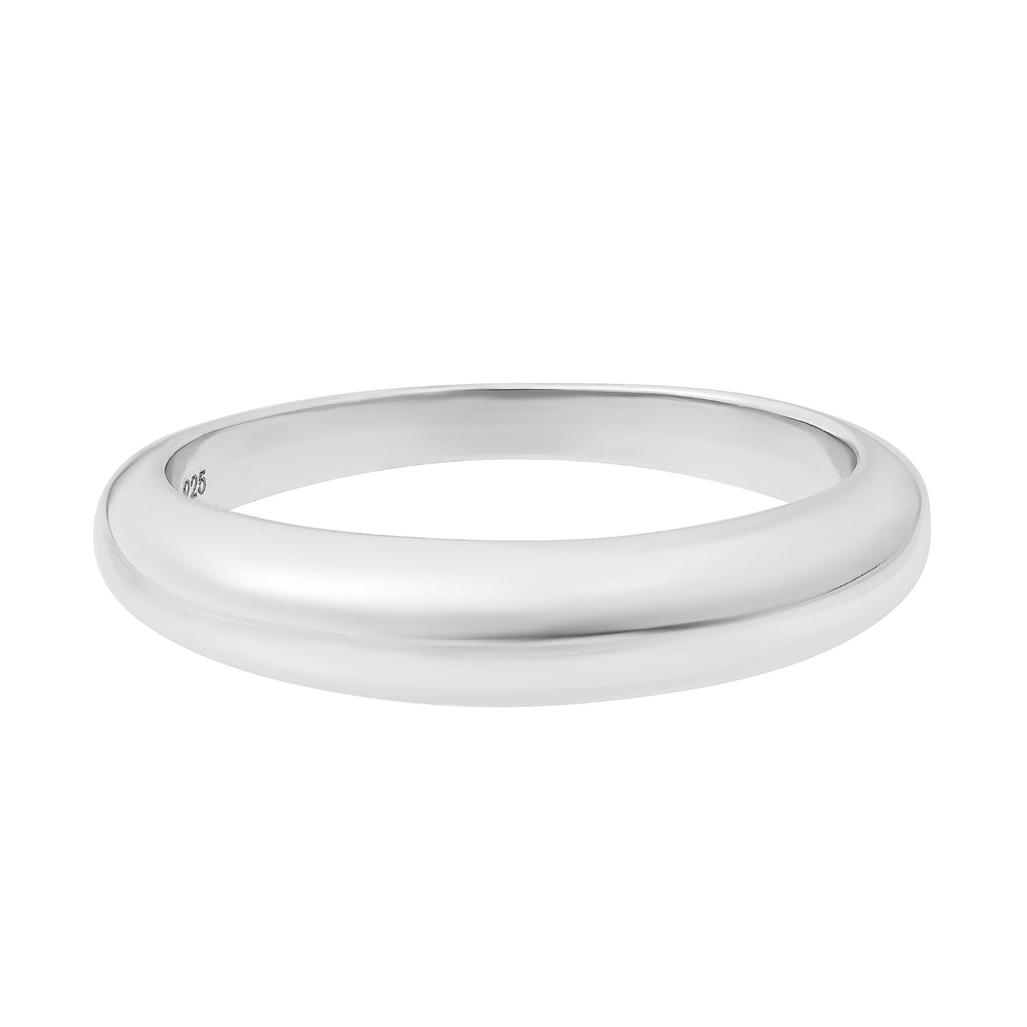 Women’s Mini Dome Ring - Silver Cartilage Cartel