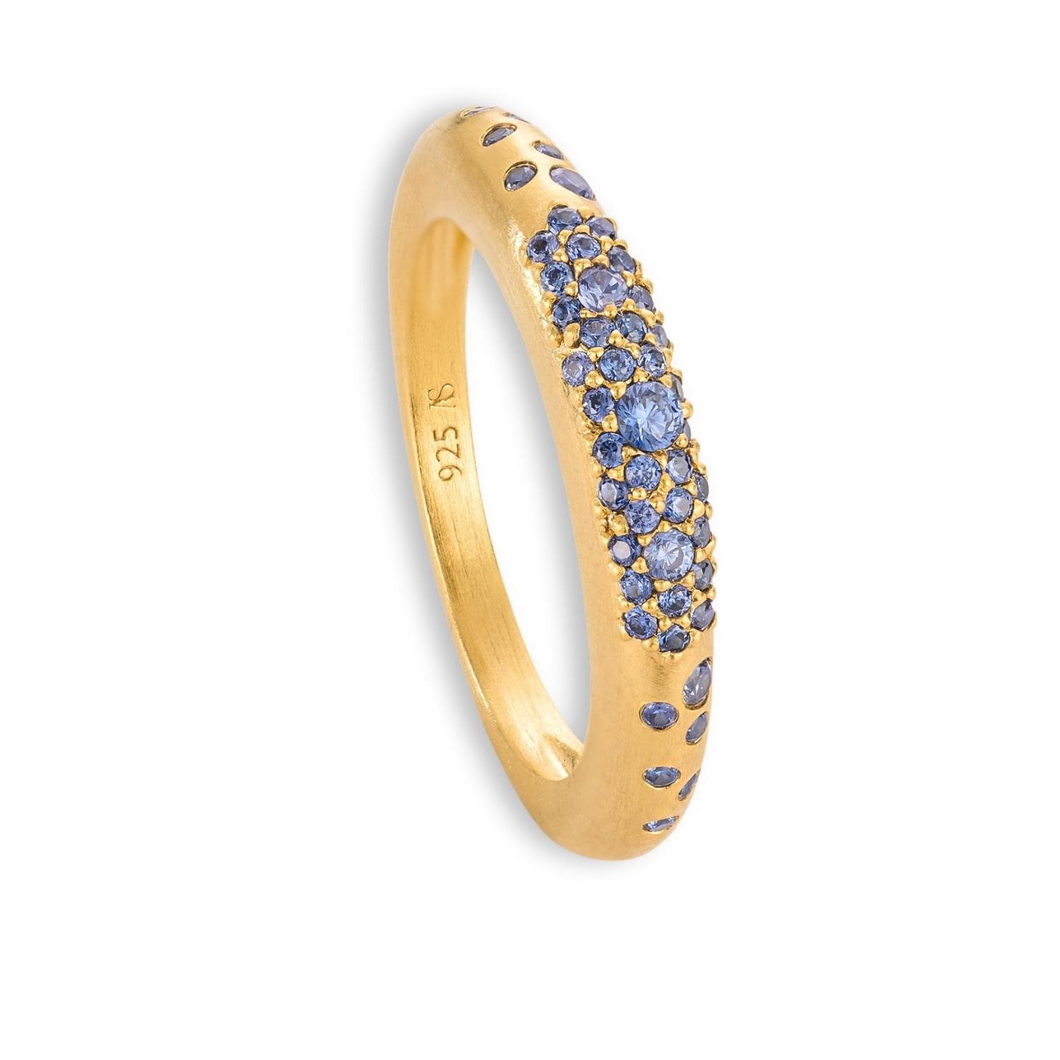 Aelea Studio Women's Blue Jolie Ring In Blue
