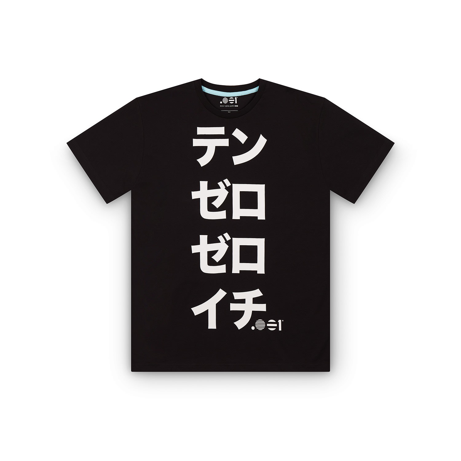 Black Mens Logo Tee Japanese XXL Point Zero Zero One