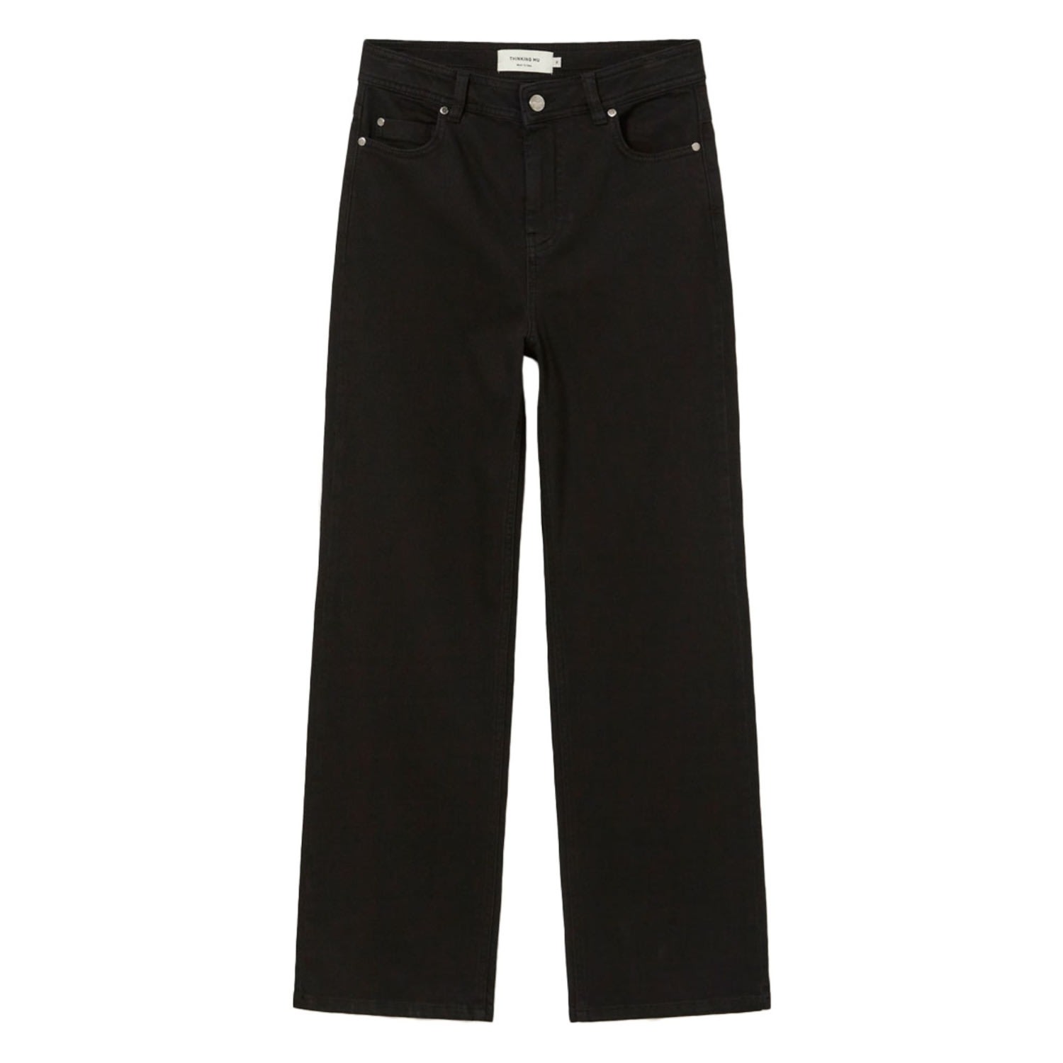 Women’s Black Theresa Pants Large Thinking Mu