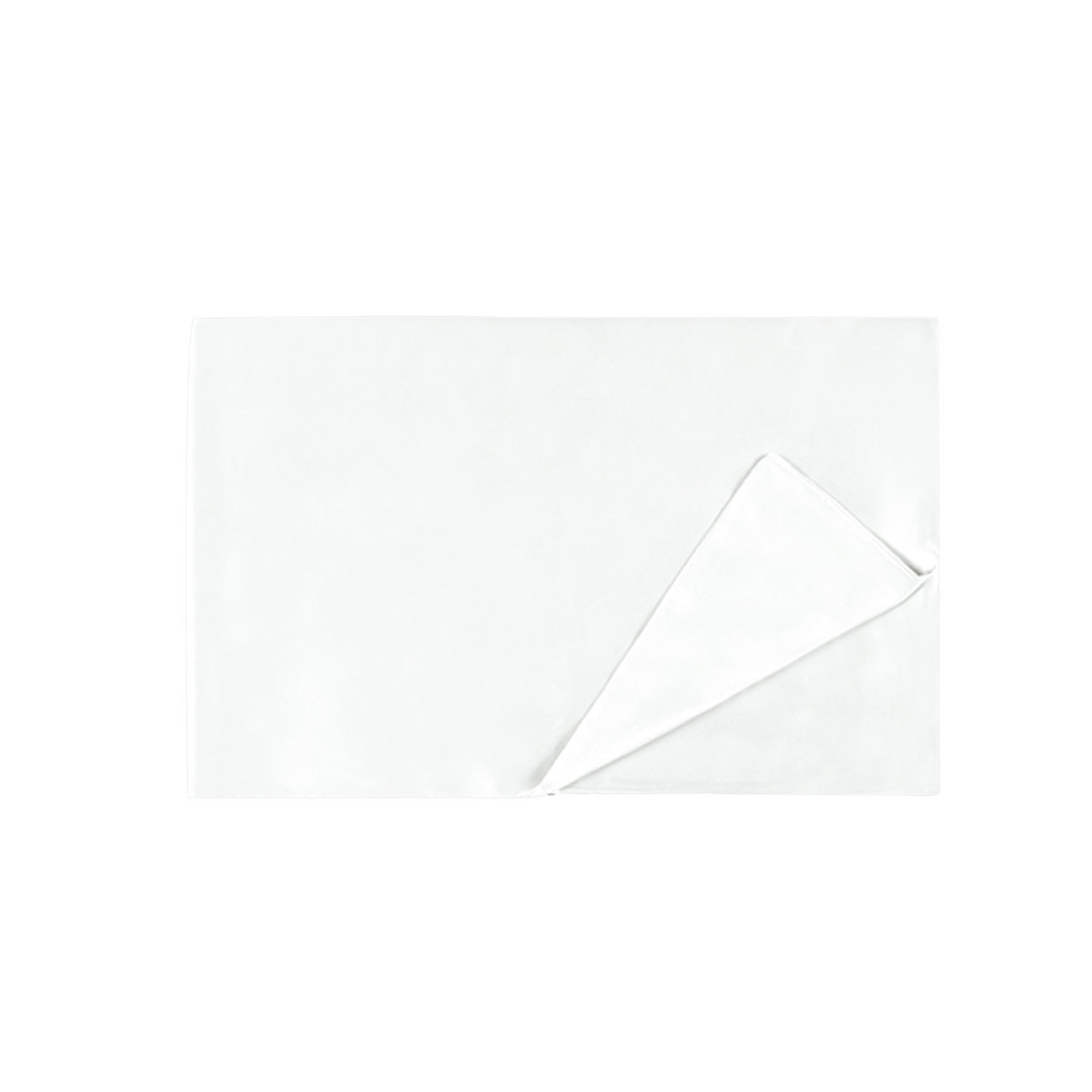Manito The Twenty Two Silk Flat Sheet - White In White