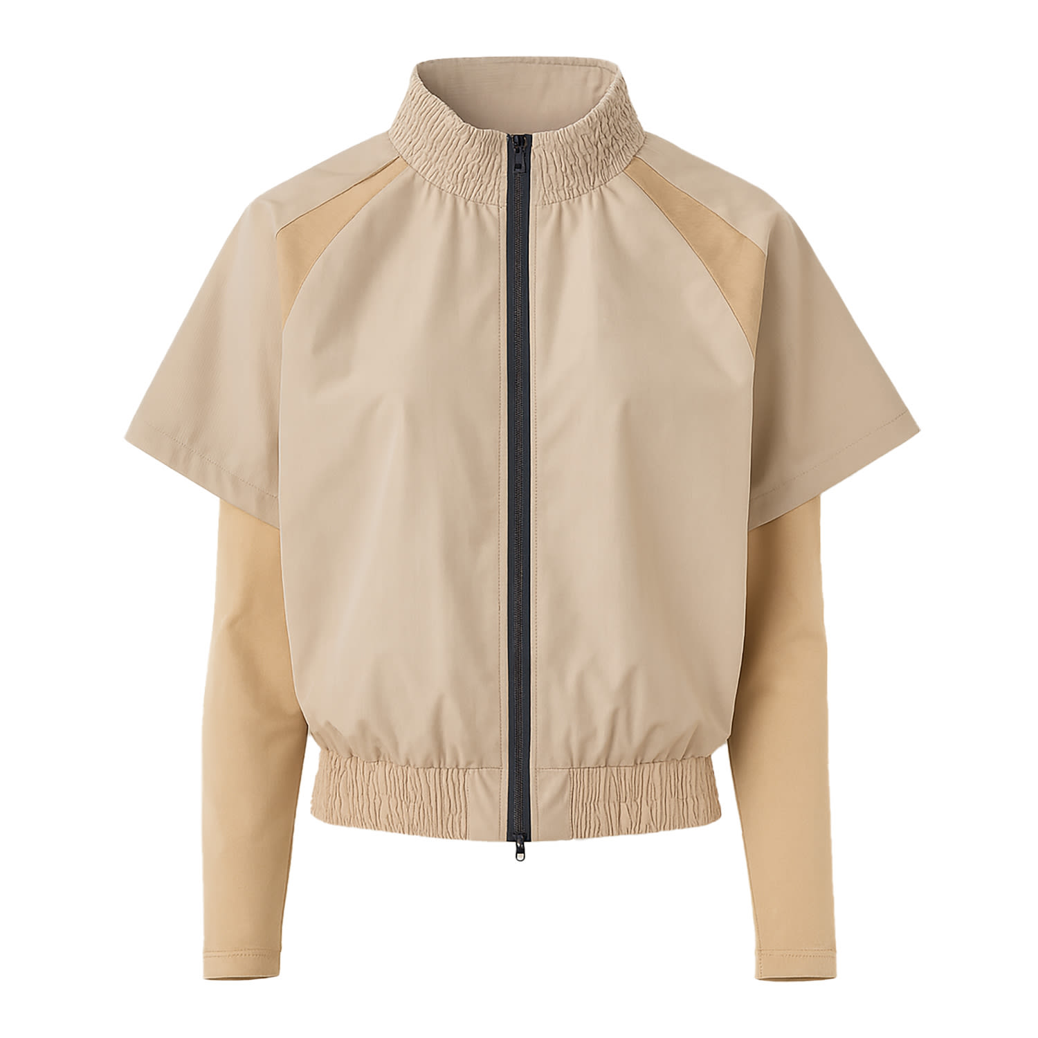 Hrmn8 Women's Neutrals Pace Zip Jacket In Brown