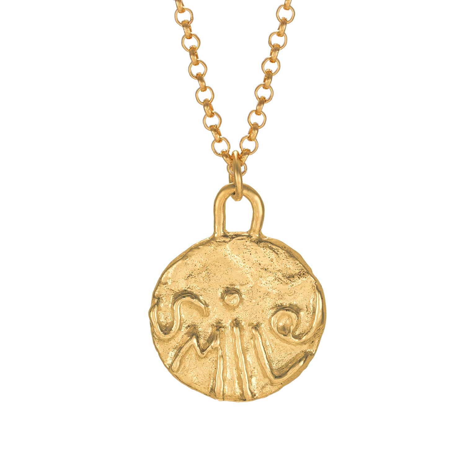 Indy Cockroft Women's Gold Smile Necklace In Gold