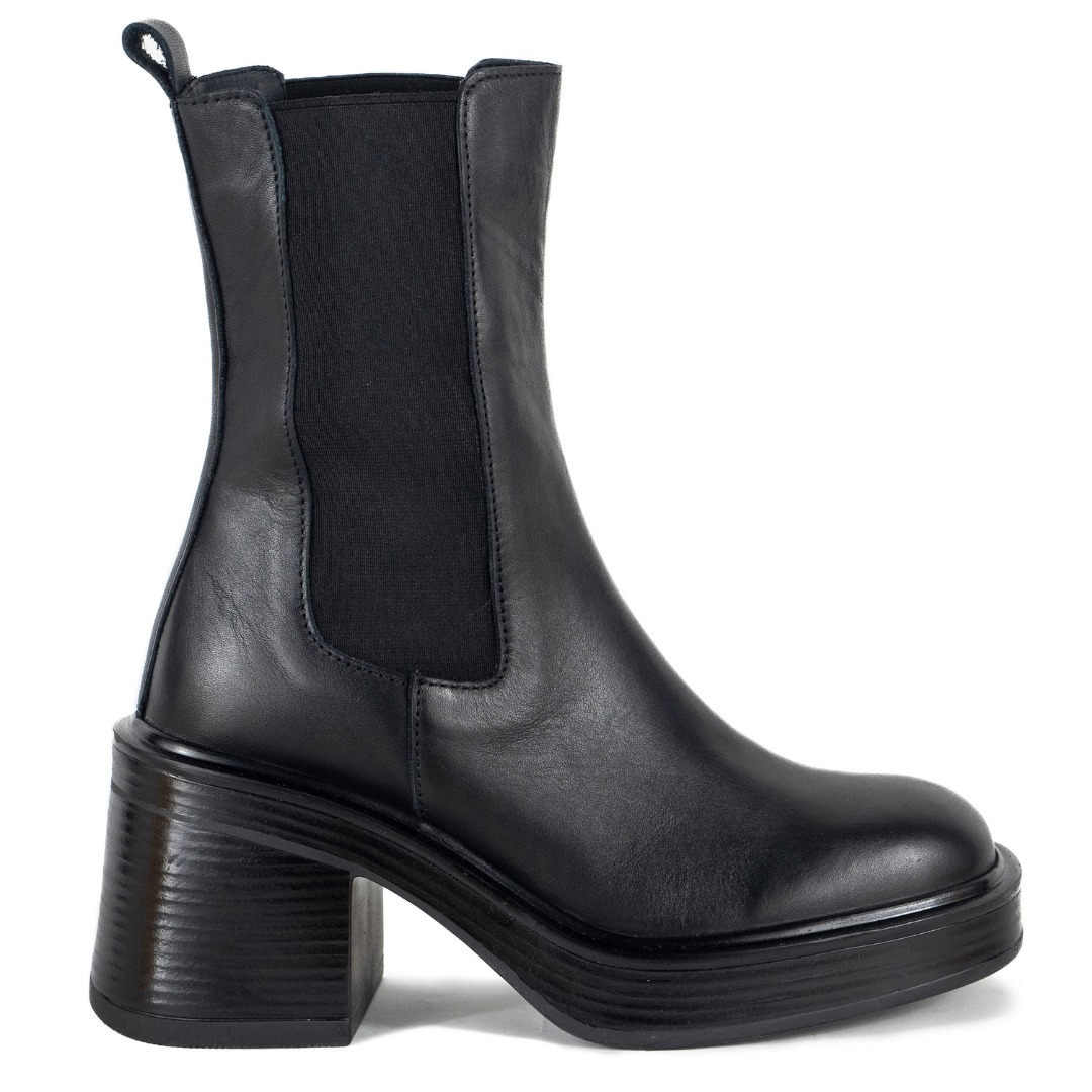 Keith Scarrott Shoes Women's Black Romina Chelsea Boot In Black