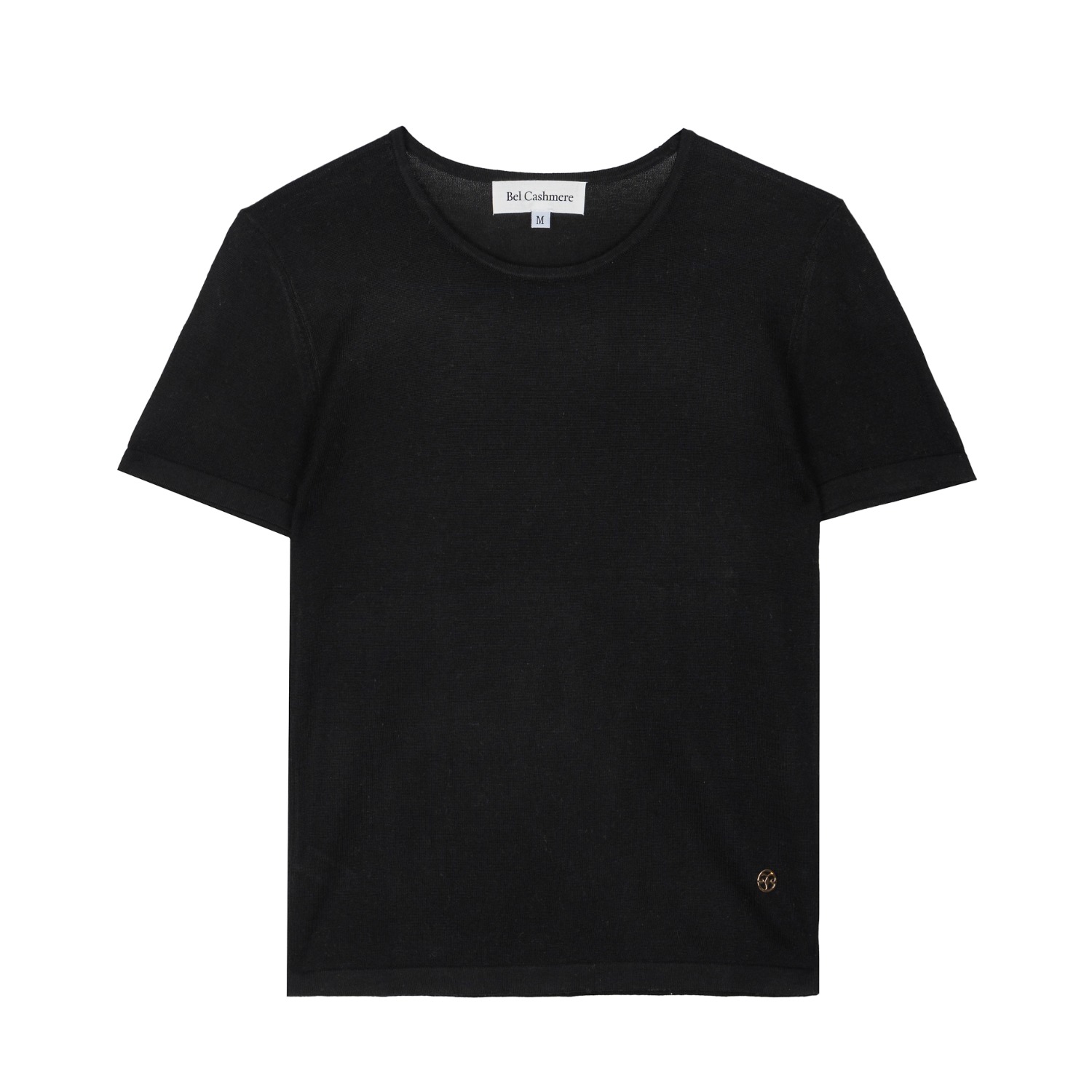 Bel Cashmere Women's Valentina Silk And Cashmere Shirt Black In Black