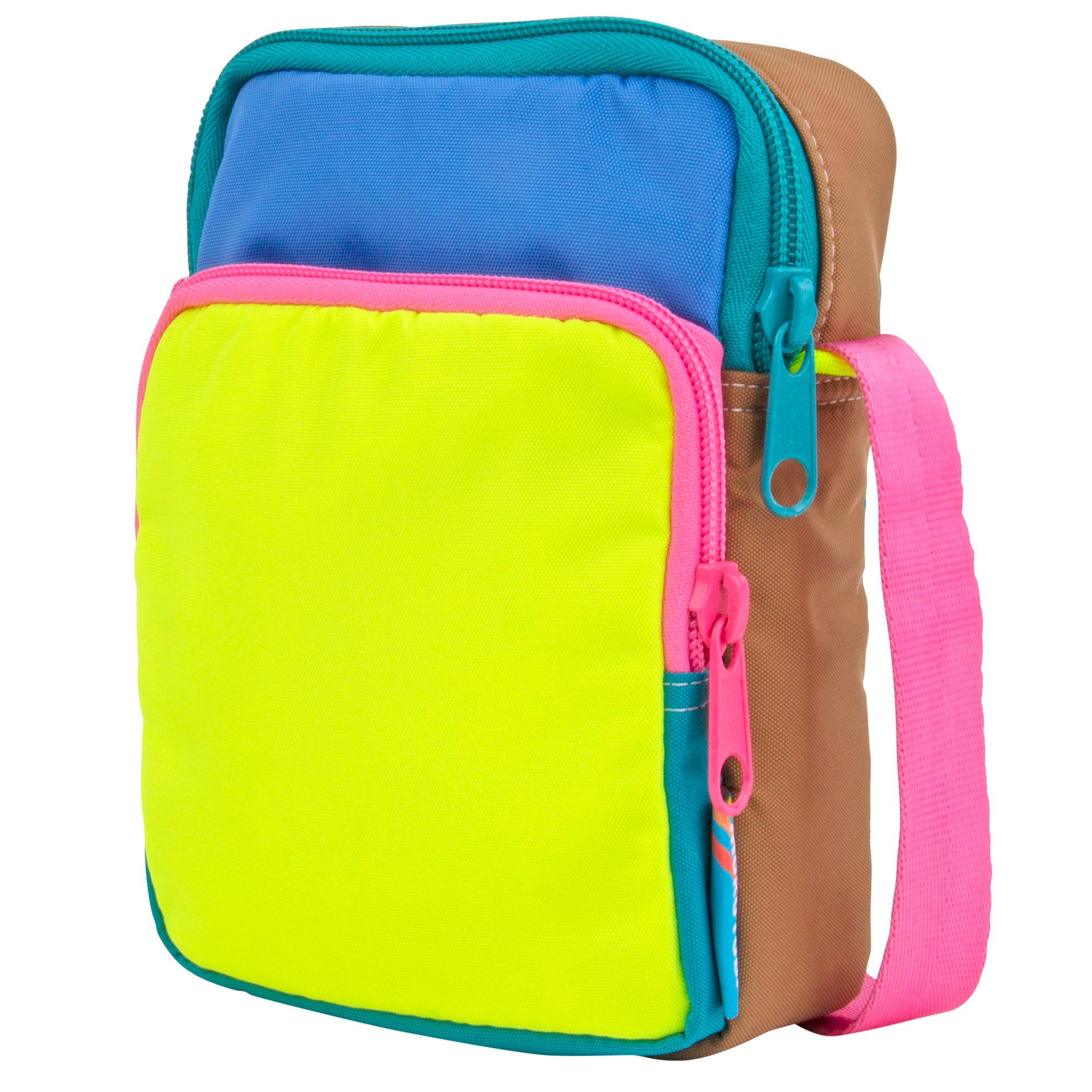 Mokuyobi Women's Blue / Yellow / Orange Camp Kawaii Sidekick Sling In Blue/yellow/orange