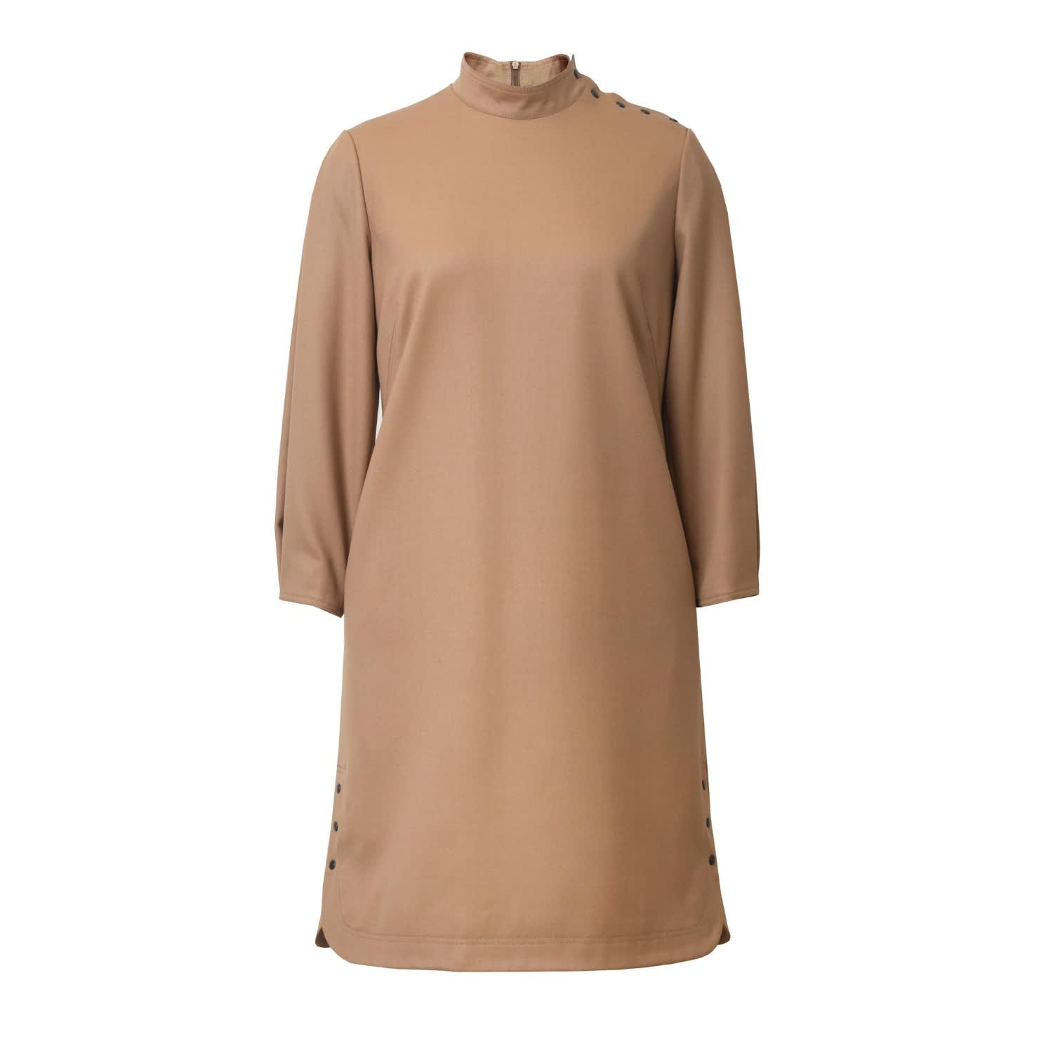 wool mini dress