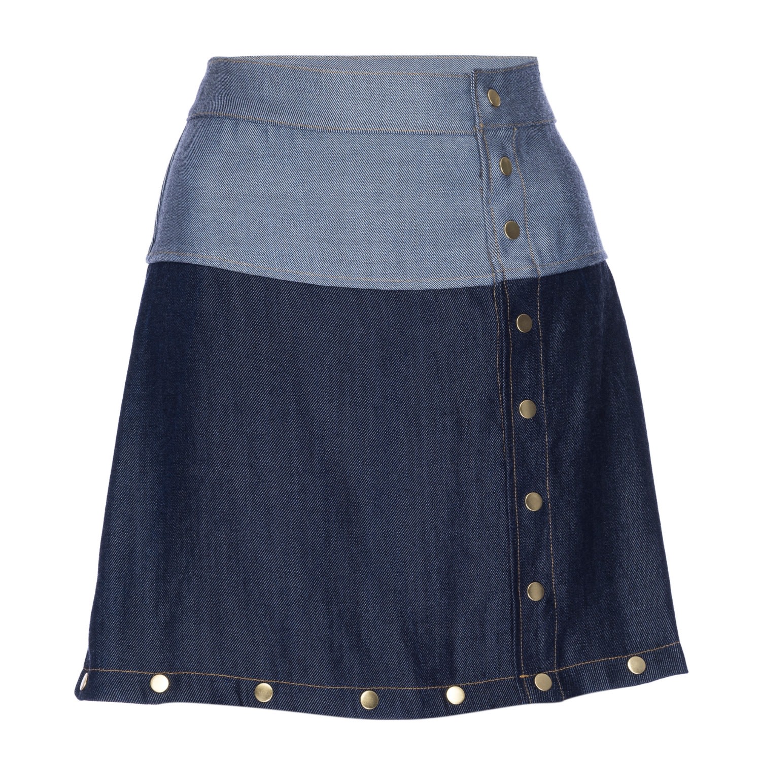 Women’s Blue Gia Multi-Length Denim Skirt Extra Large Lahive