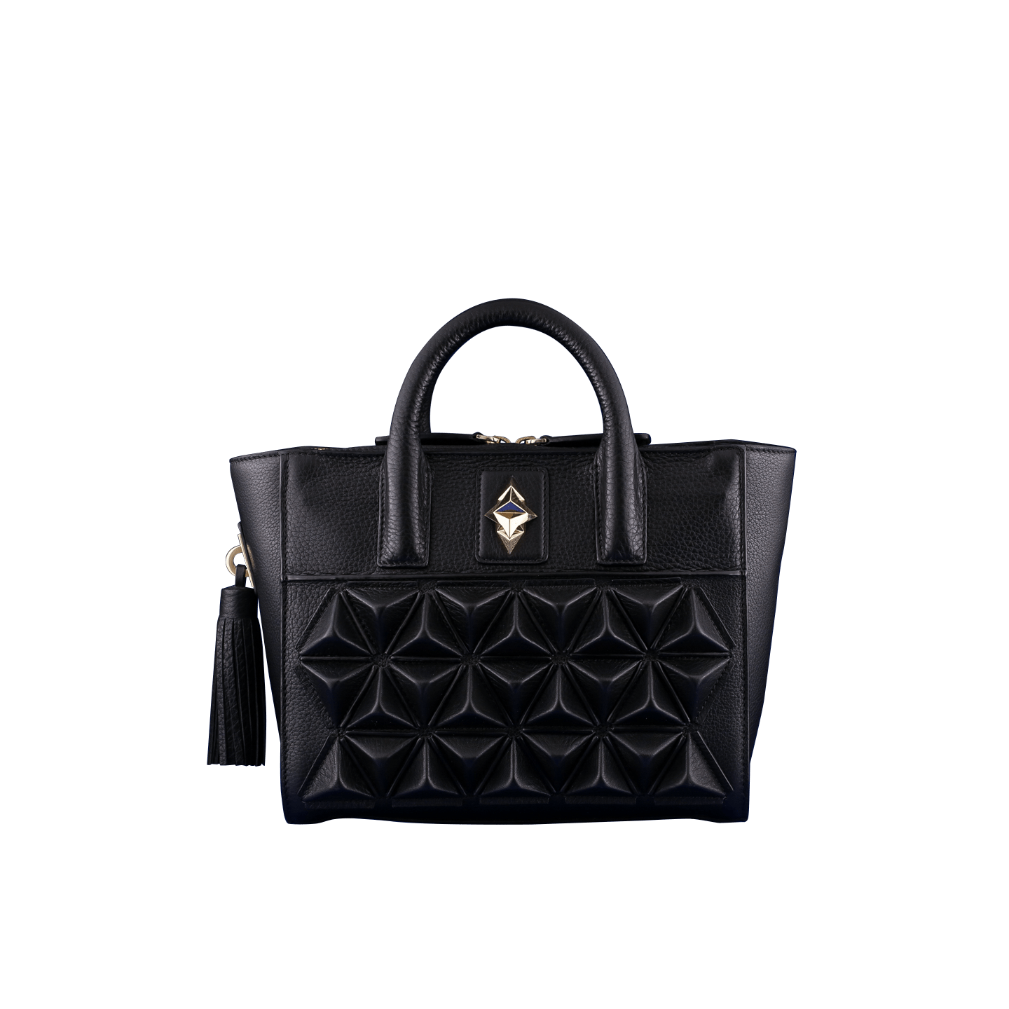 Women’s Signature Shield Bag 200 Black Medium Sofia Al Asfoor