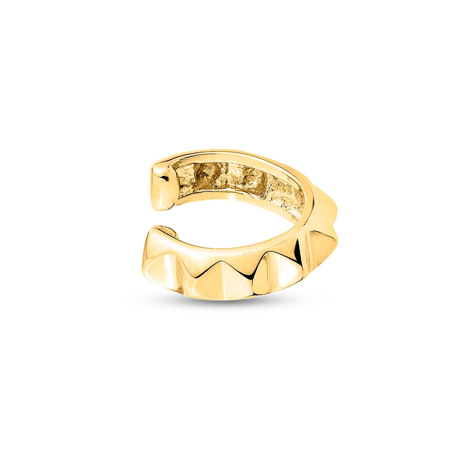 Sally Skoufis Women's Honeycomb Ear Cuff In 18k Gold Vermeil In Gold