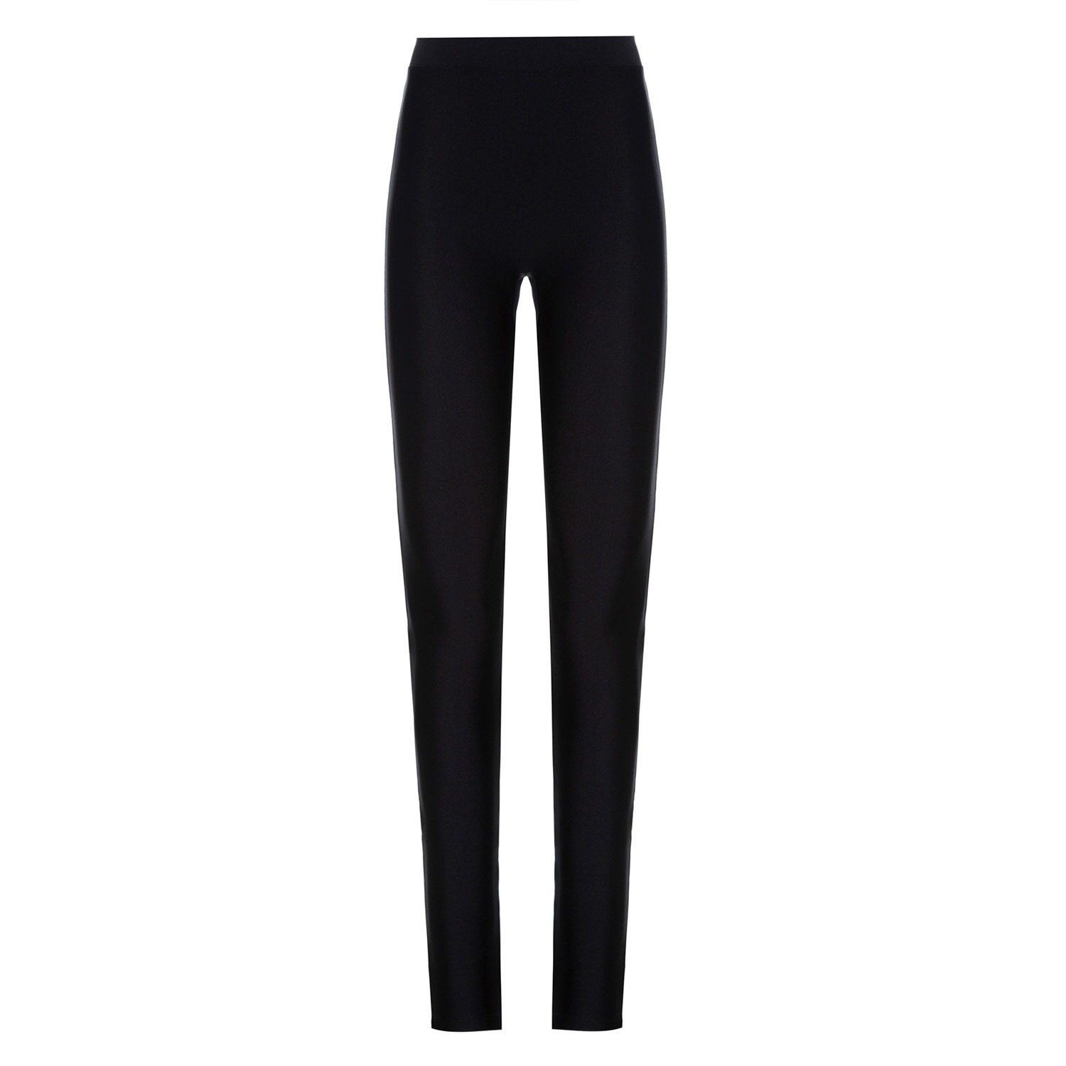 Ballet Style Leggings - Open Heel Cut / Black