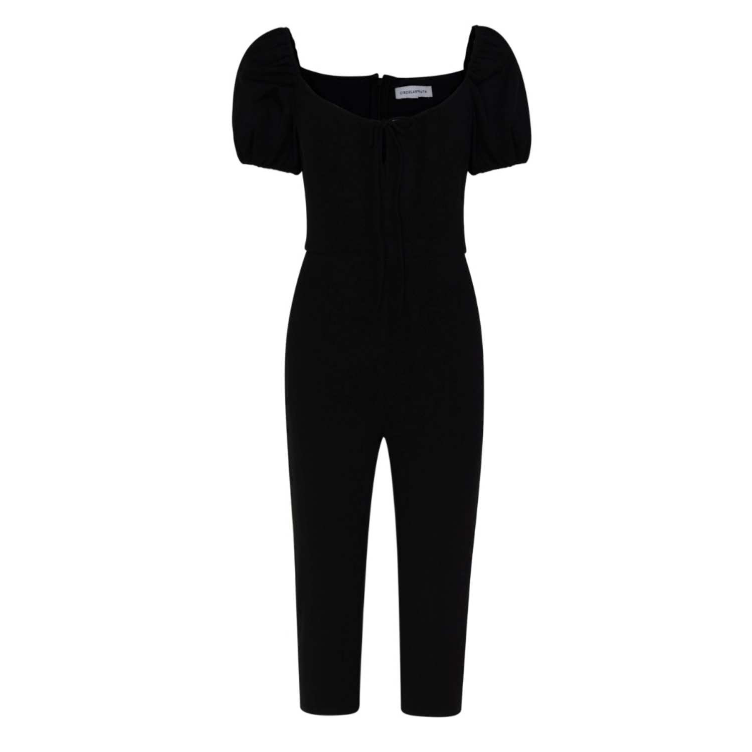 Circular Path Women's Jill Romper - Black In Black