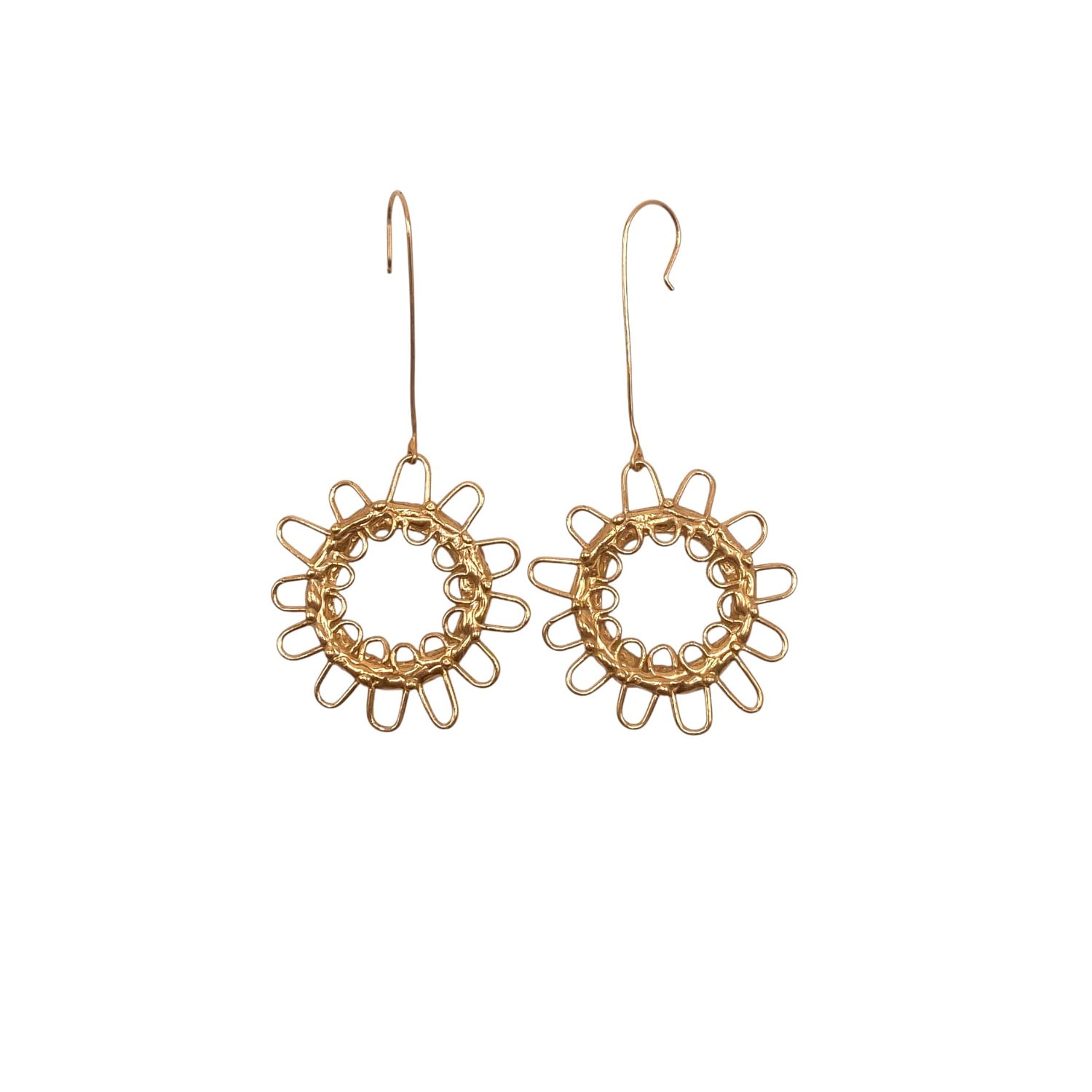Raxada Women's Astros Earrings Gold Plated In Gold