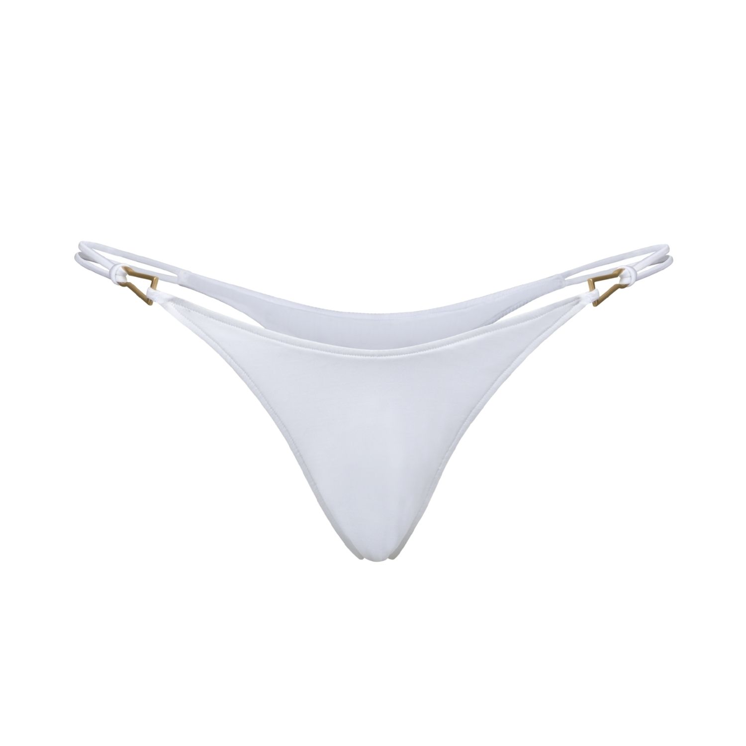Bianca Resortwear Women's Rose Swim Bottom In White In White