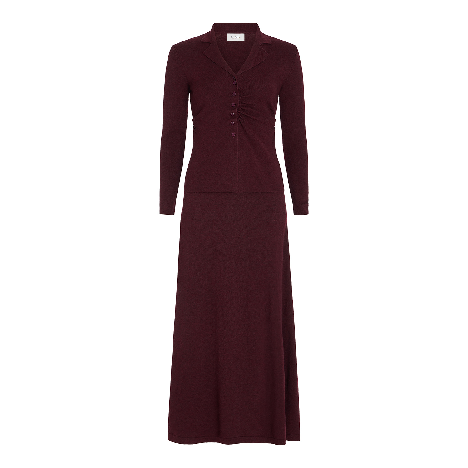Luum Purple Tess Skirt Plum In Purple