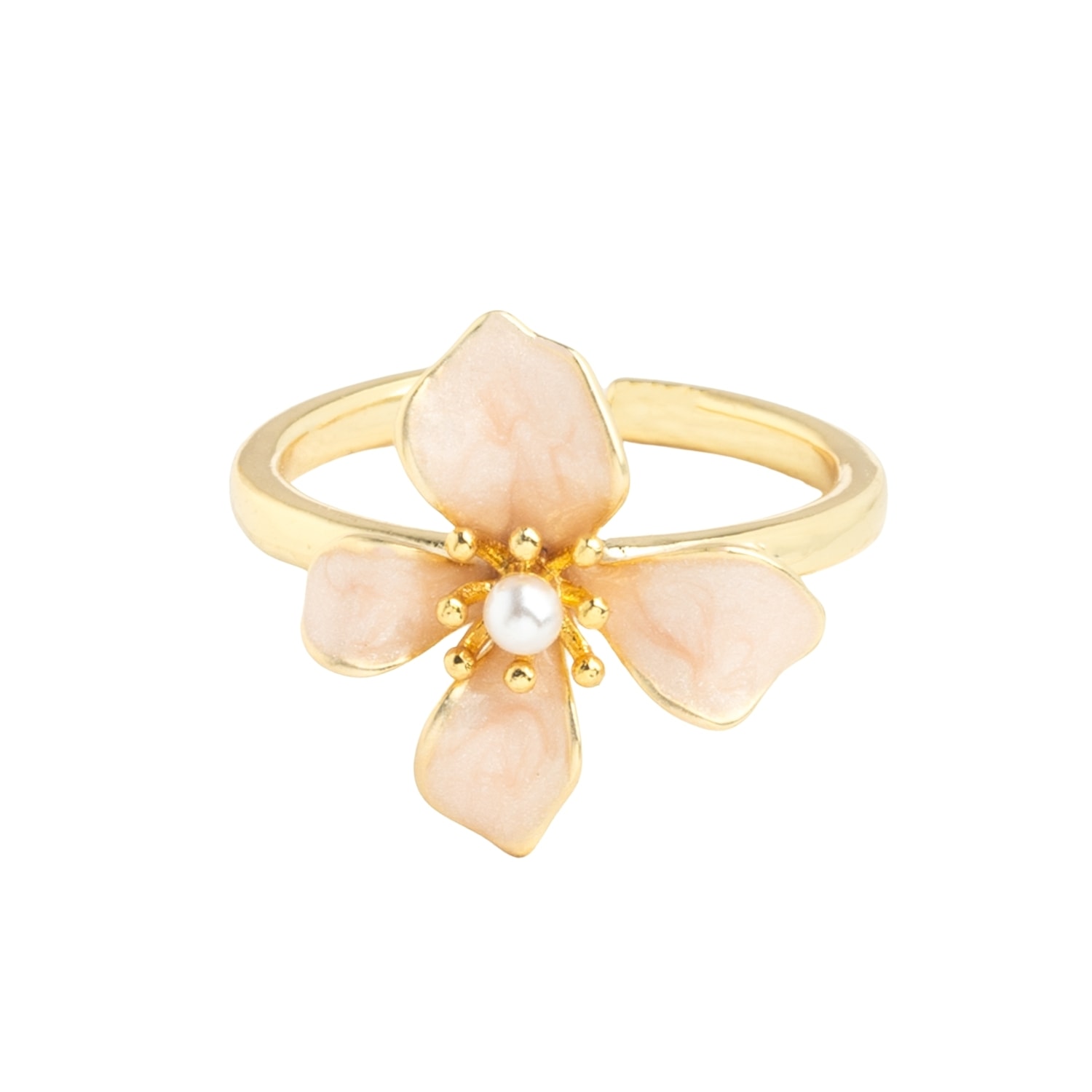 Starfish Project Women's Pink / Purple Hope In Bloom Ring In Misty Rose