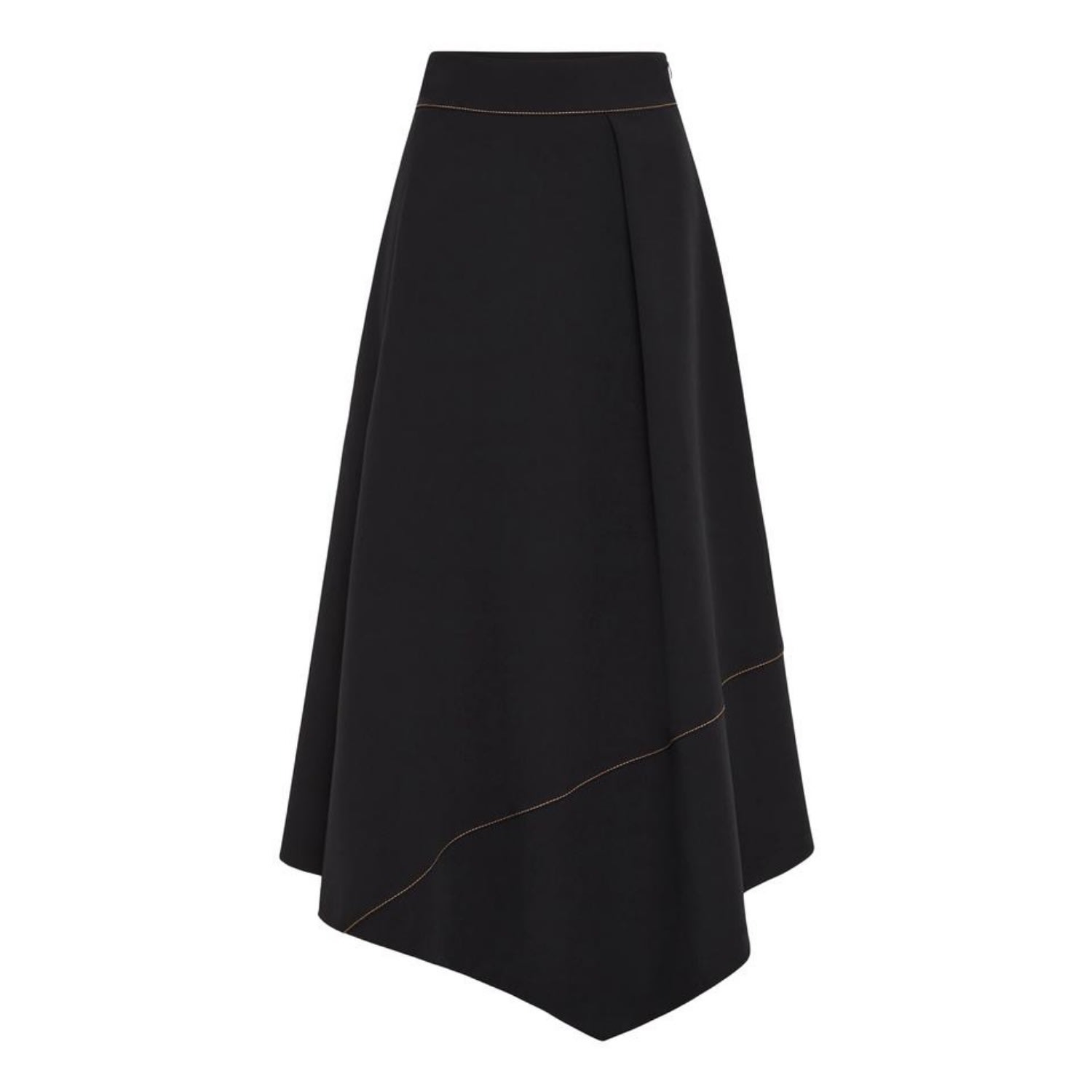 Allora Women's Palmer Skirt - Black In Black