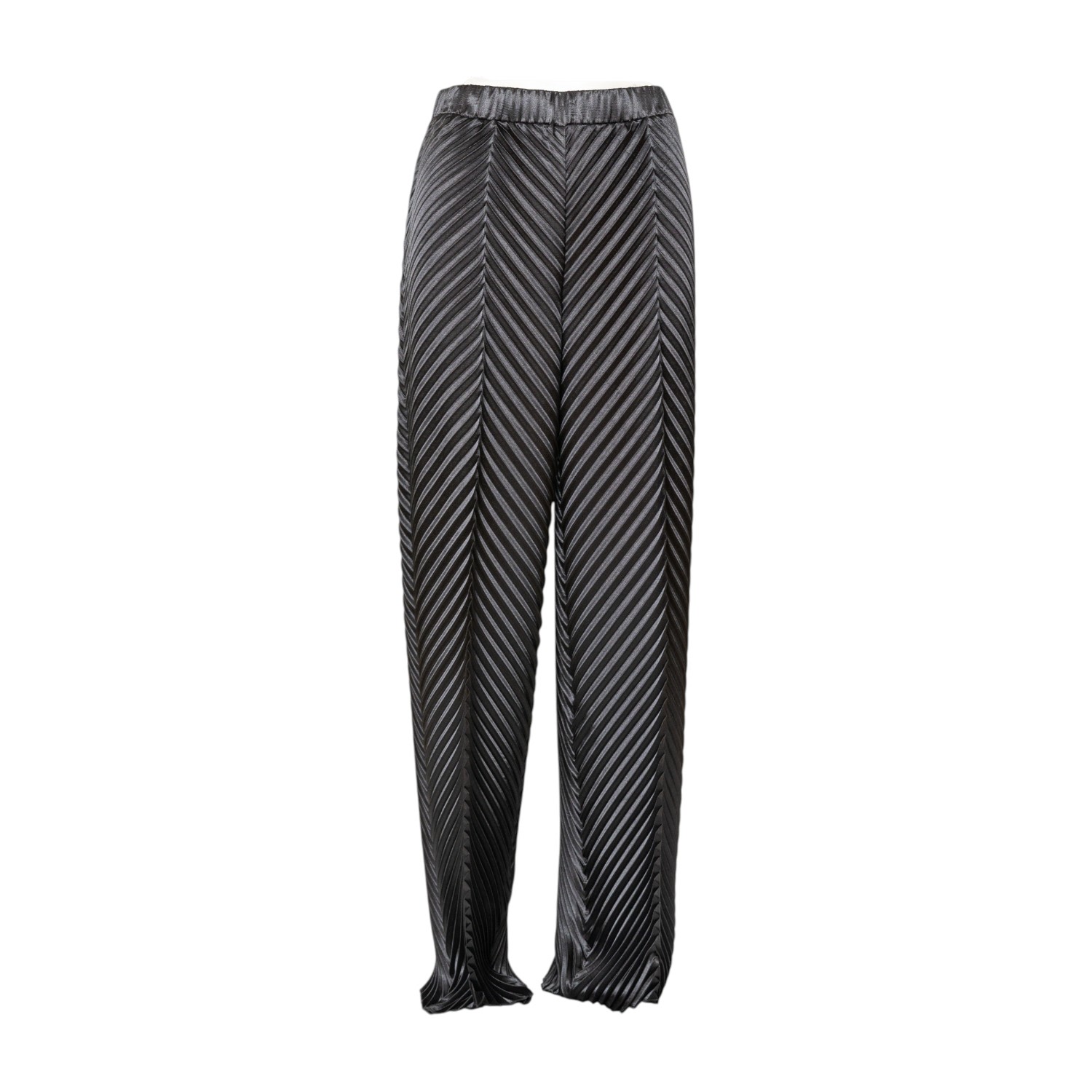 Artista Women's Black Onix High Waisted Pleated Pants In Black
