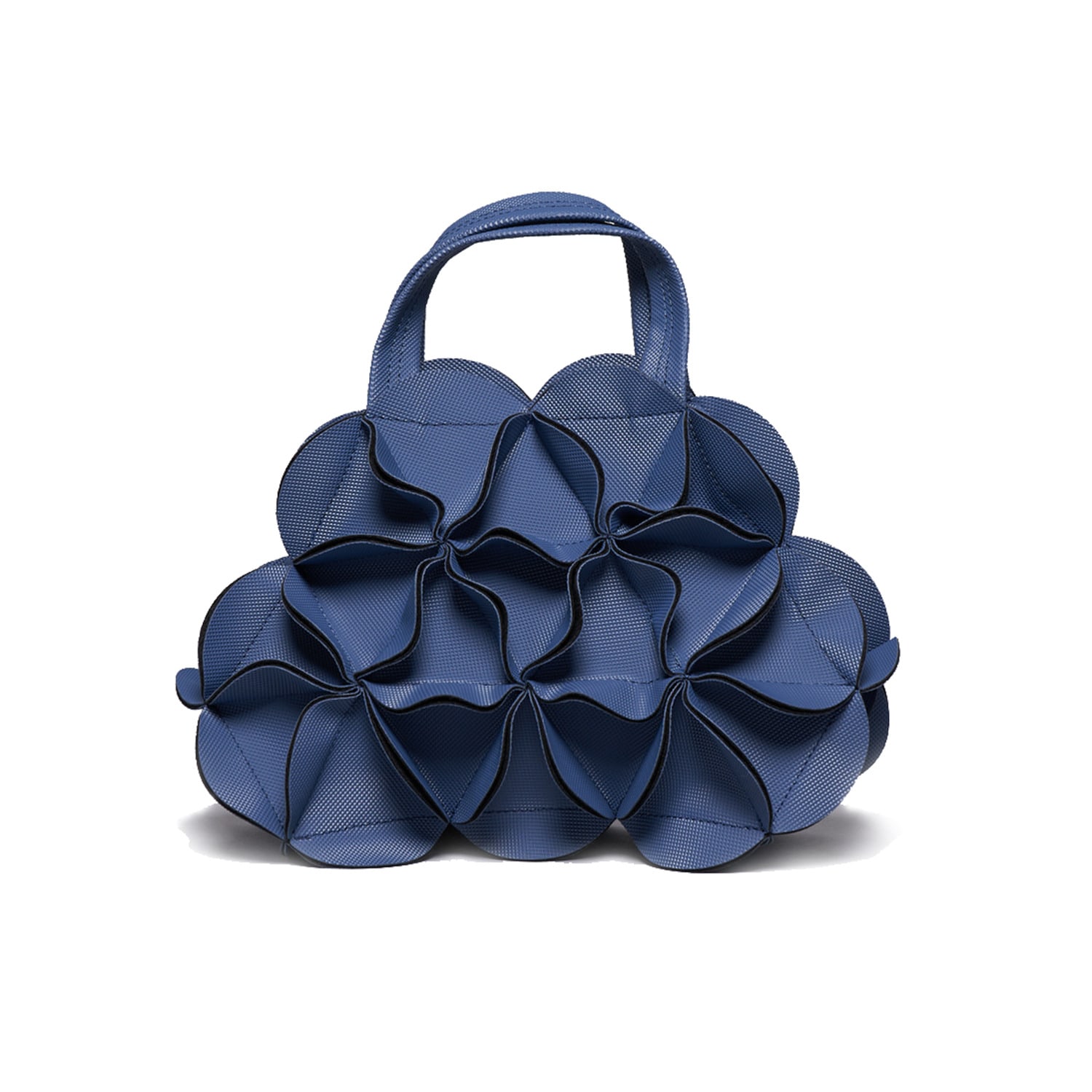 Women’s Blossom Shoulder Bag - Boston - Blue Elemood_Japan