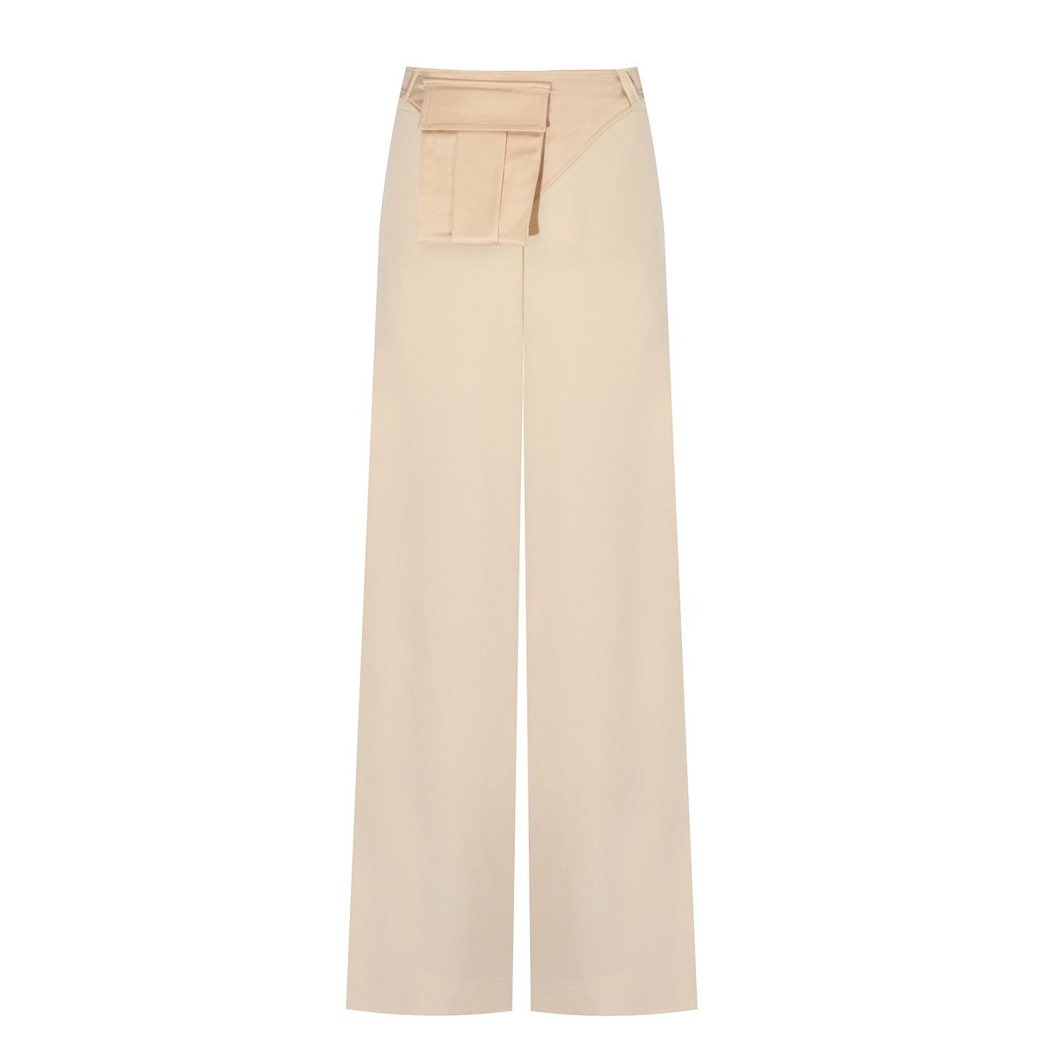 Mirimalist Women's Neutrals Ixir Maxi Pants In Beige