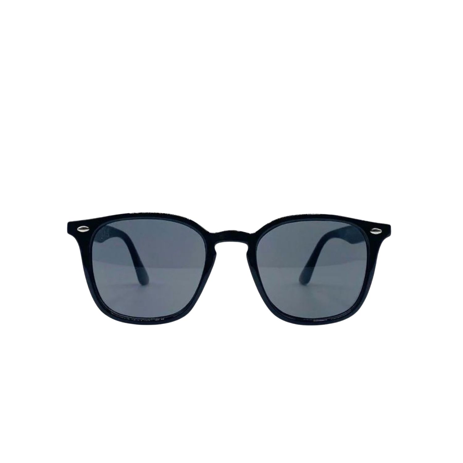 Hortons England Women's Black Wayfarer Sunglasses