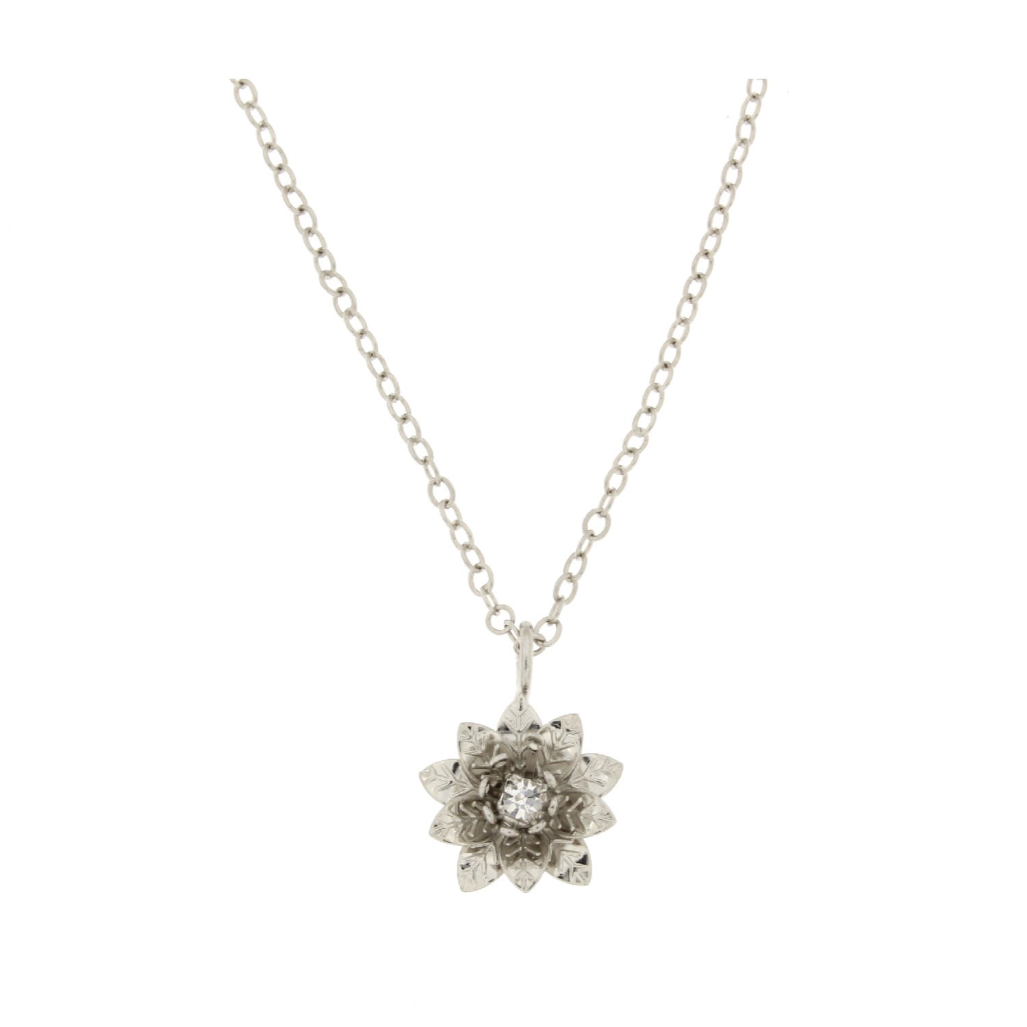 Rosaspina Firenze Women's Narciso Silver Necklace In Silver