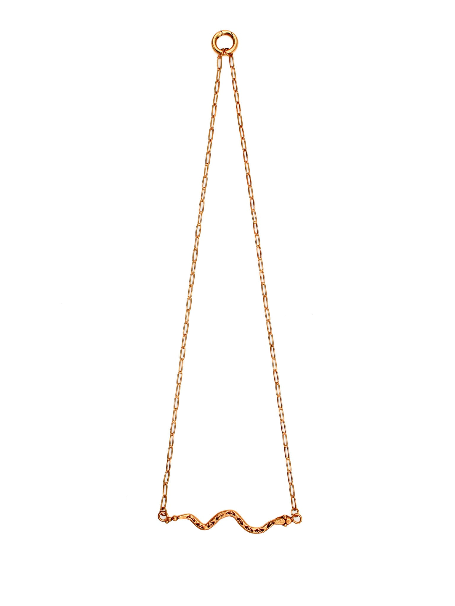 Yoté Jewelry Women's Gold Diamondback Necklace Gp In Gold