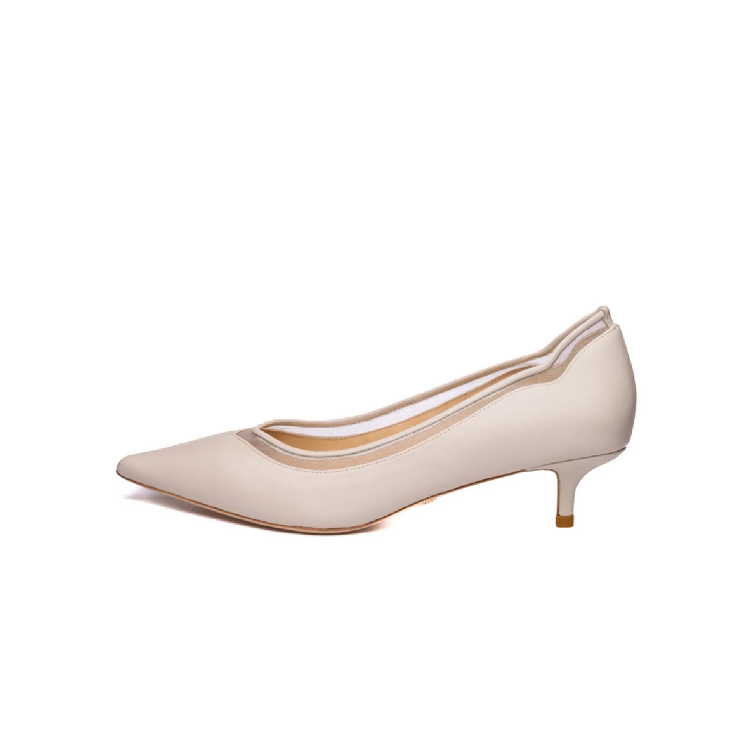 Polina Magiy Women's Lovette White Pumps In White